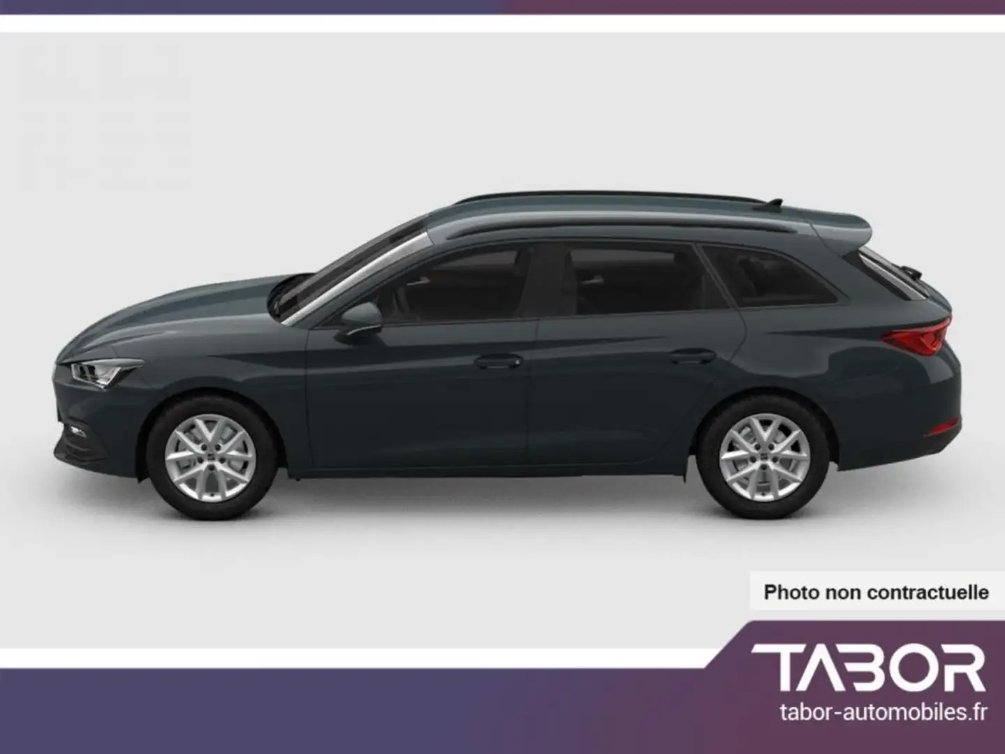 SEAT Leon ST 1.5 TSI 115 Style SHZ 3ZClim cam Bleu - 2