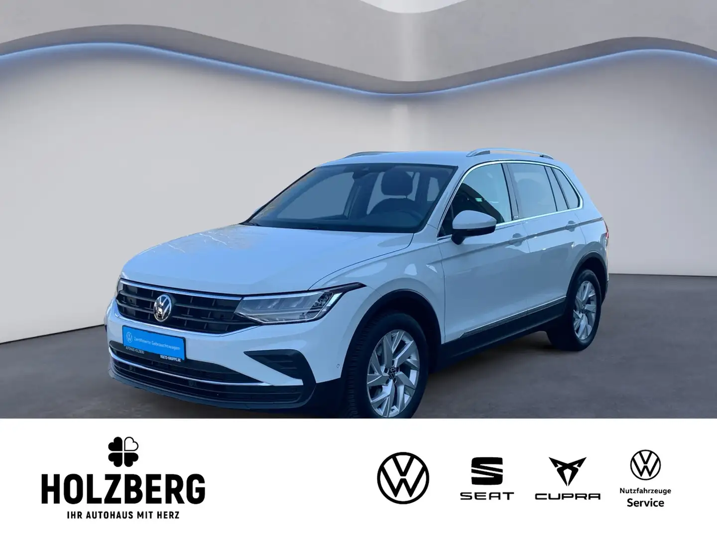 Volkswagen Tiguan 1.5 TSI Move NAVI+RFK+LED+ACC+SHZ Beyaz - 1