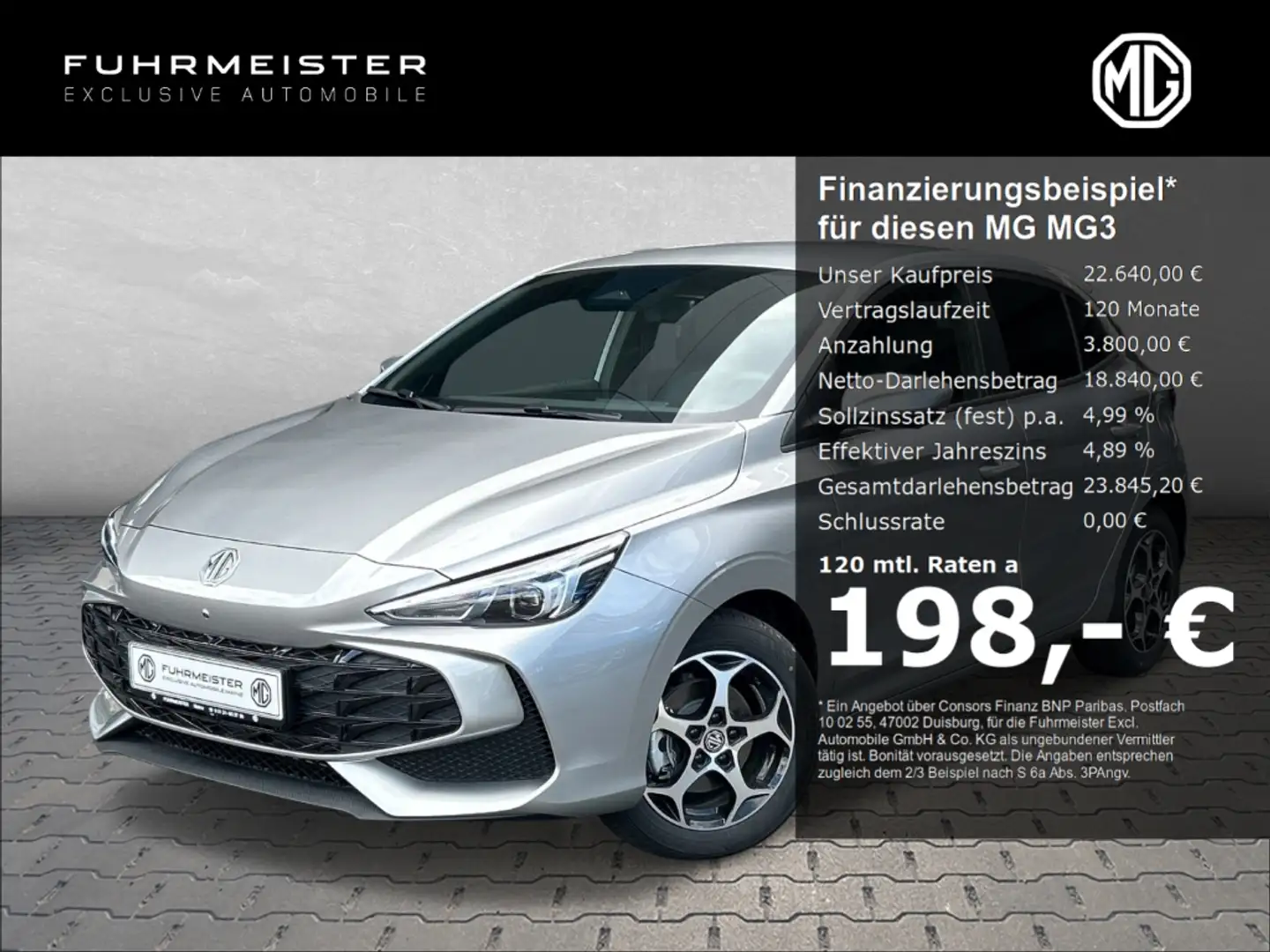 MG MG3 HEV LUX Totwinkel-Assistent Abstandsregeltempomat Argintiu - 1