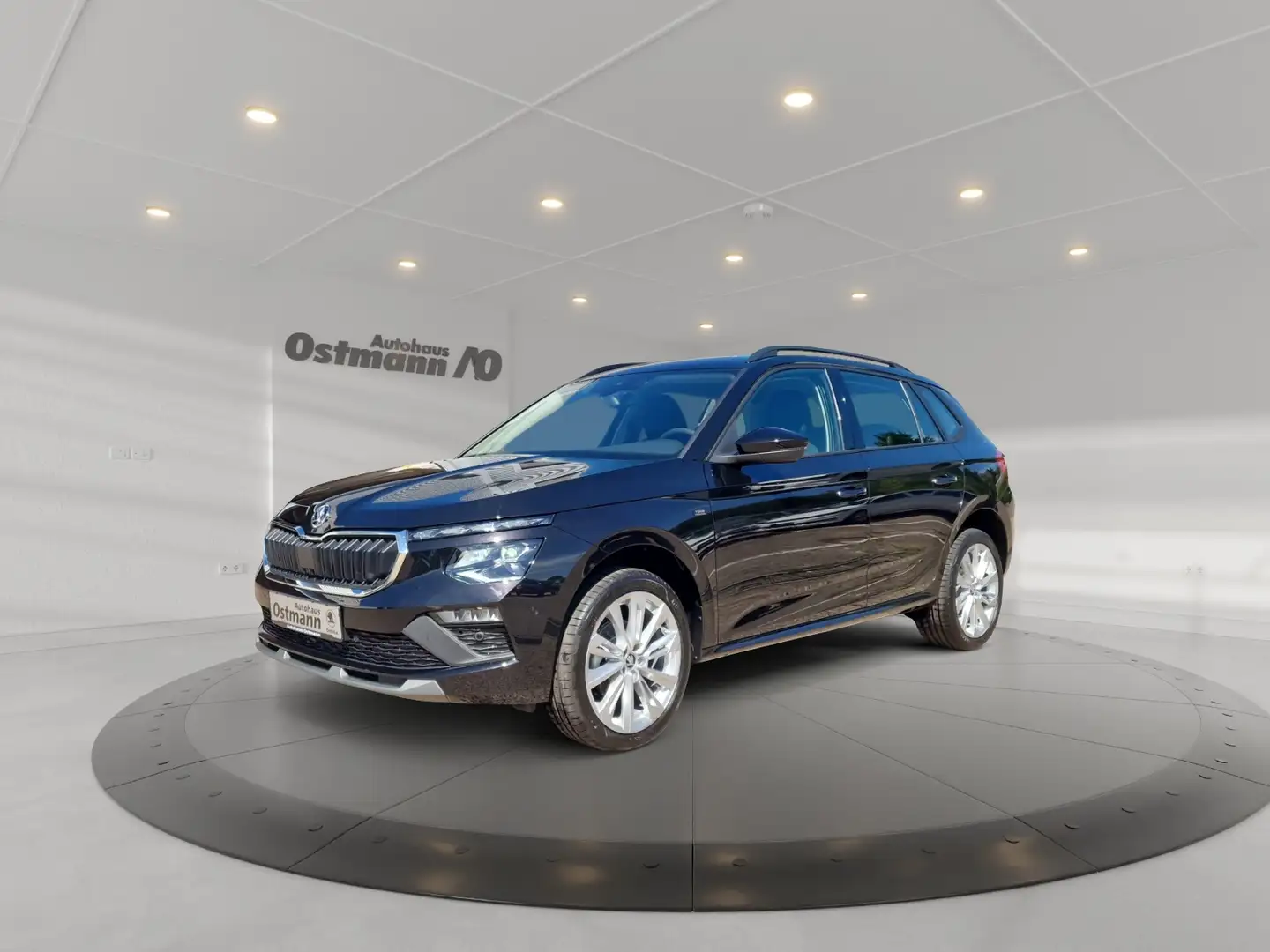 Skoda Kamiq 1.0 TSI DSG Selection AHK GRA LED KAM PDC Nero - 1