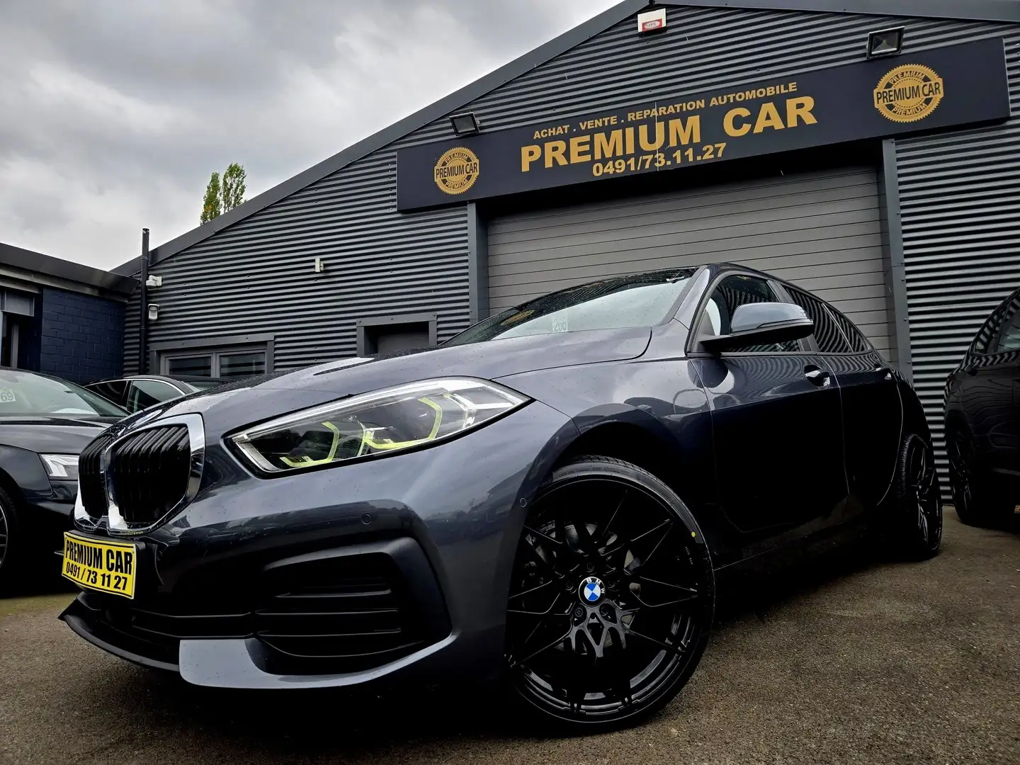 BMW 116 🔺116*LOOK*M*TECHNIK*CARPASS*CAR-PLAY*XENON🔺 Gris - 1