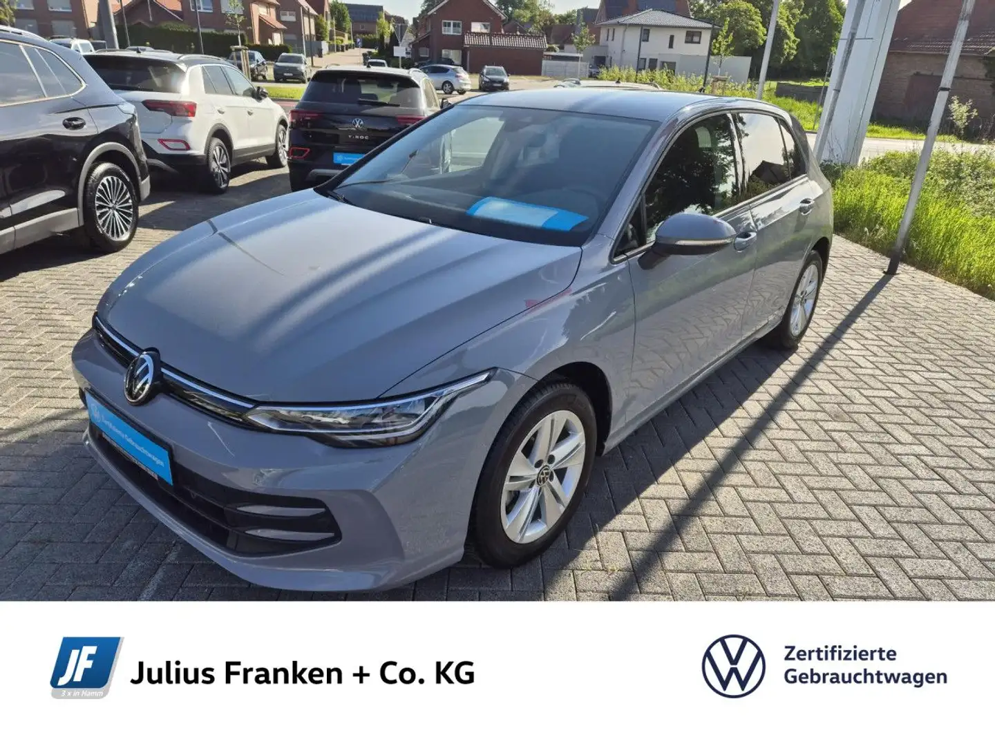 Volkswagen Golf 2.0 TDI Life ACC DIGI LM AMBI LED SITZH Klima Gris - 1