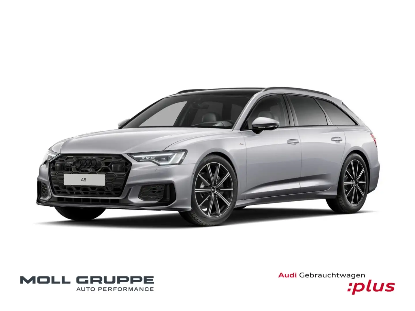 Audi A6 Avant 45 TDI quattro S line 360 ACC S tronic Silber - 1