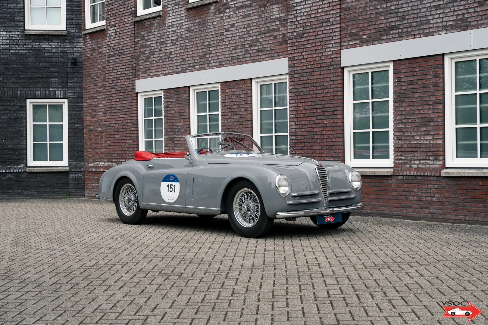 Alfa Romeo 6C 2500 - Super Sport Pininfarina Cabriolet Gri - 1