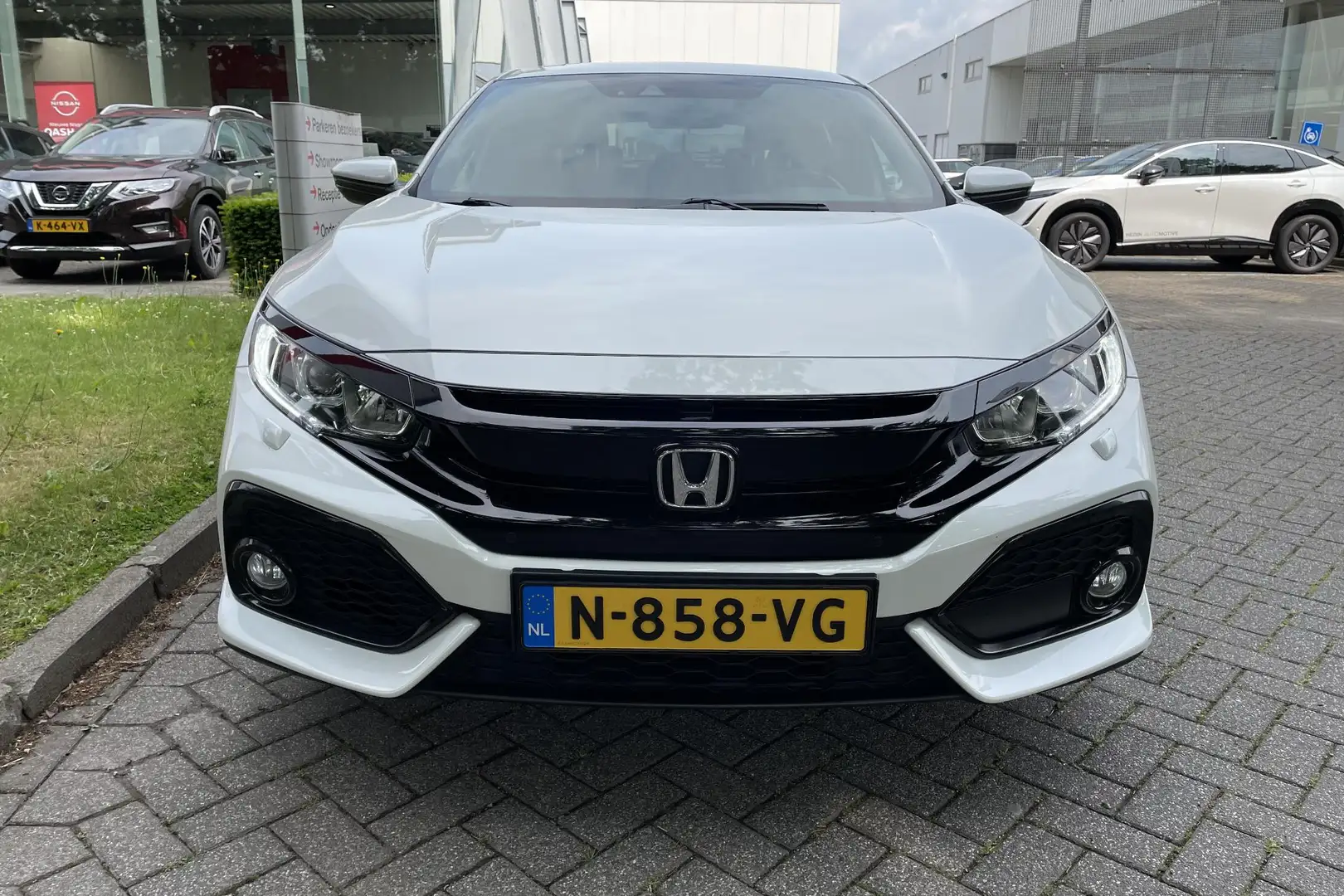 Honda Civic 1.0 i-VTEC Elegance | Apple carplay/Android auto| Blanc - 2