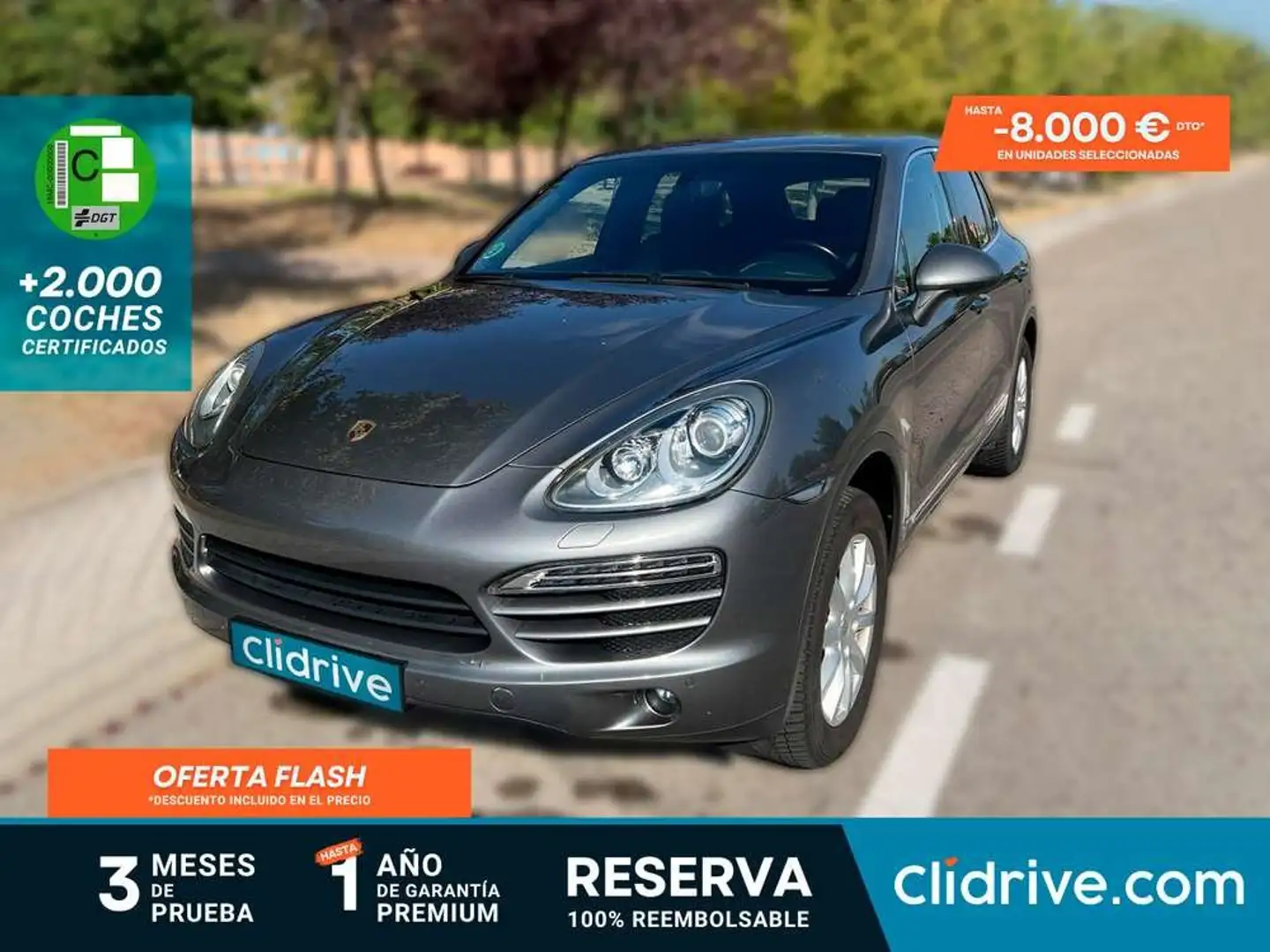Porsche Cayenne 3.6 V6 Gris - 1