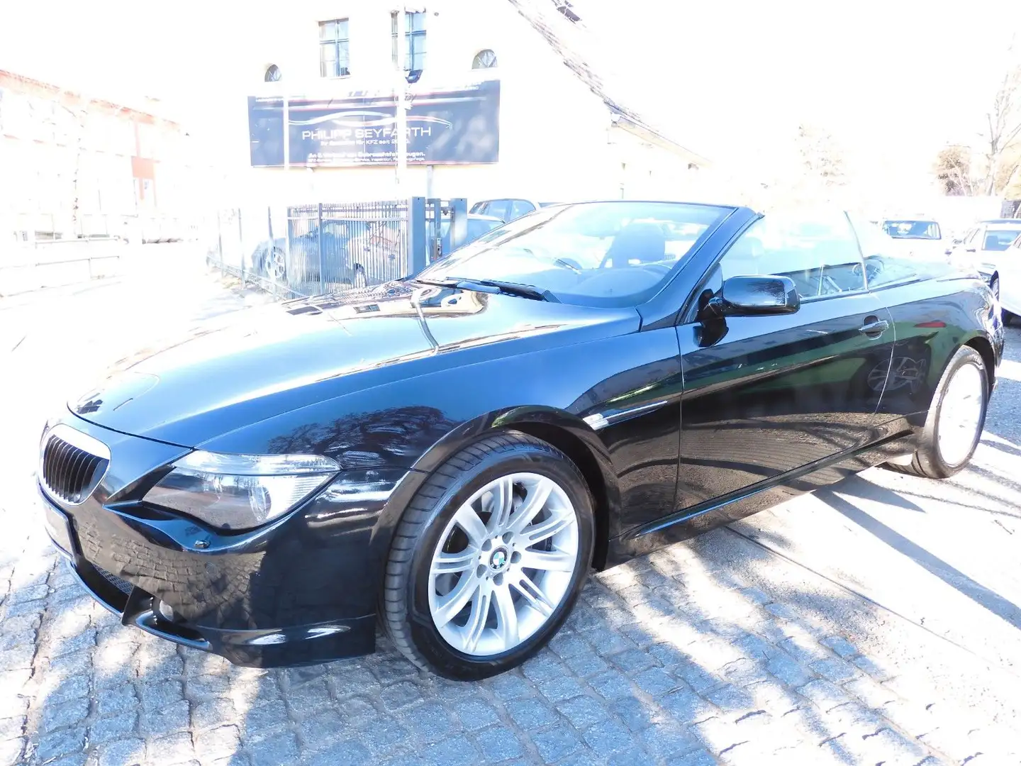 BMW 630 iA CABRIO*2.HAND*NAVI PROF.*XENON*LEDER*HIFI* Negro - 1