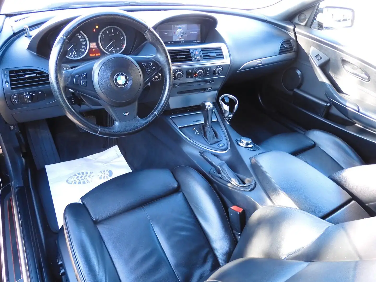 BMW 630 iA CABRIO*2.HAND*NAVI PROF.*XENON*LEDER*HIFI* Negro - 2