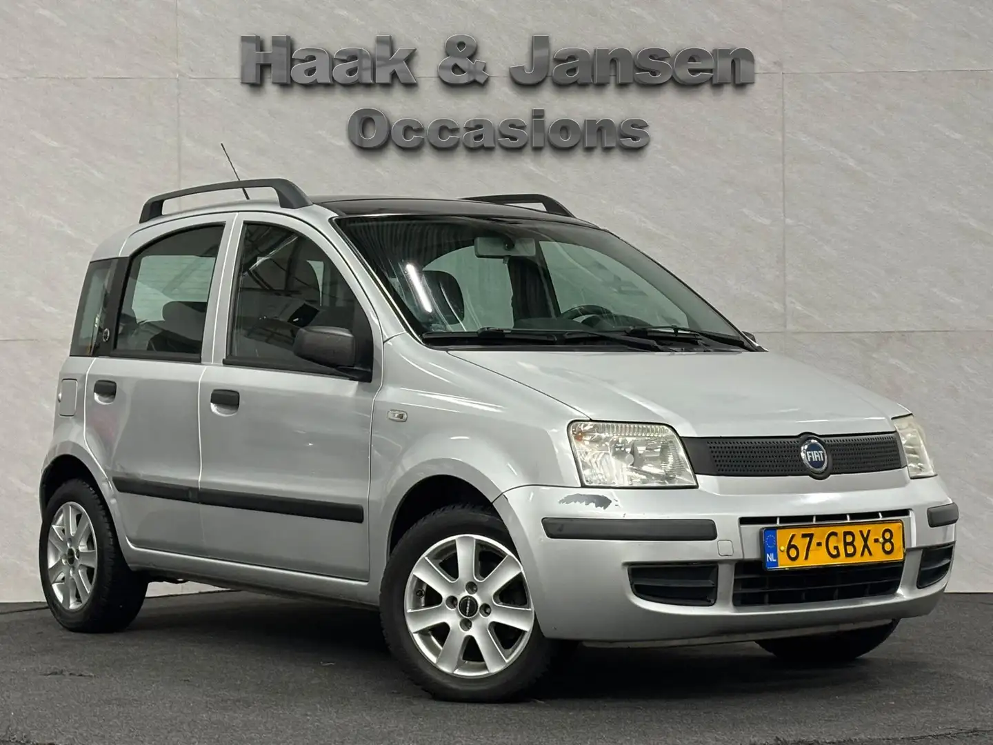 Fiat Panda 1.2 Emotion Panodak airco Onderhouden Grau - 2