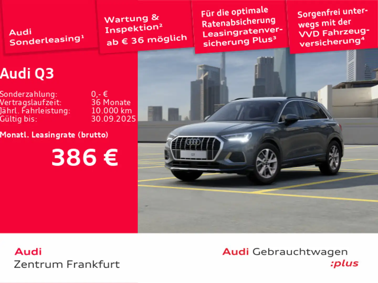 Audi Q3 35 TFSI S tronic advanced LED ACC DAB Grau - 1