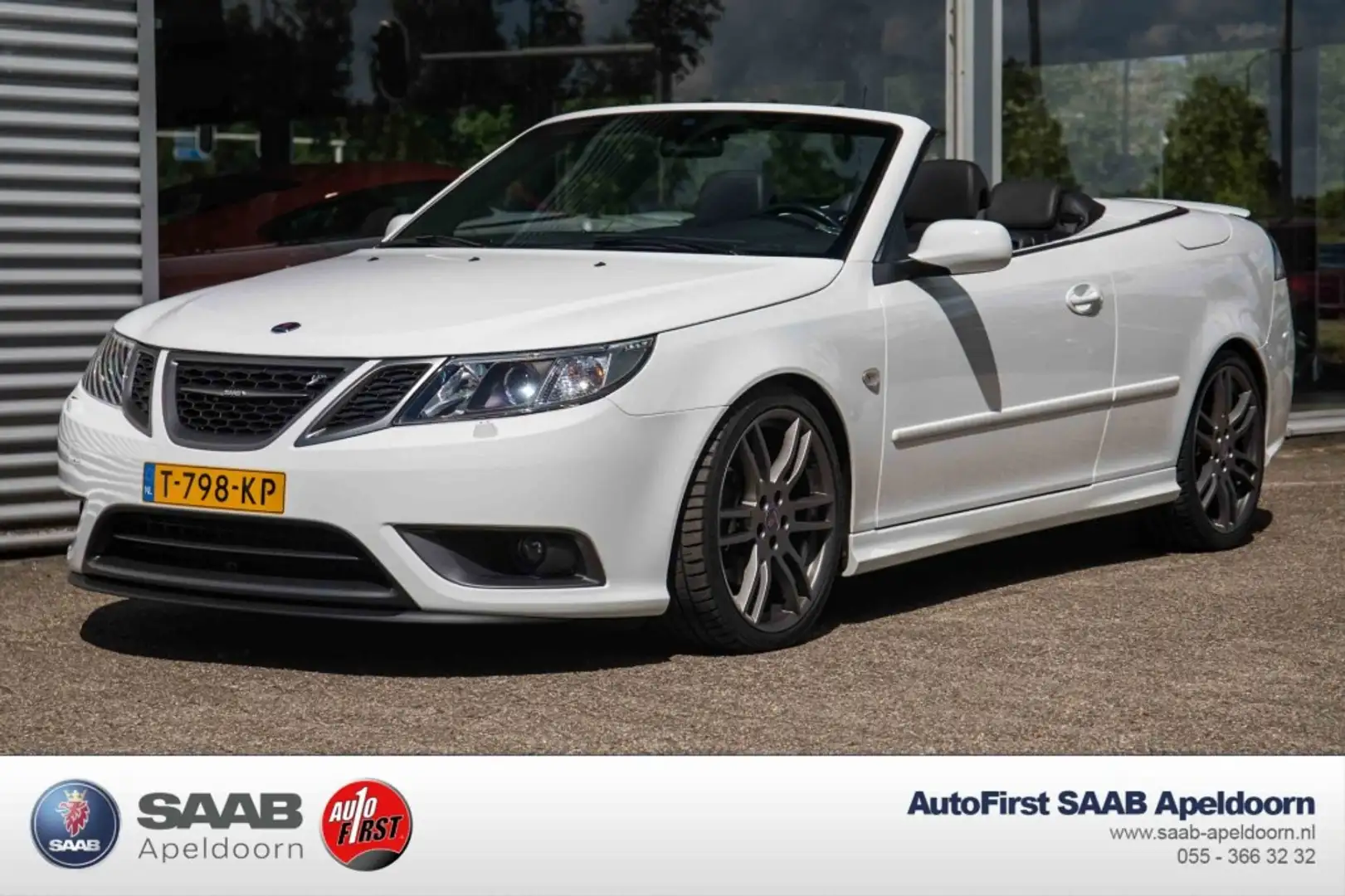 Saab 9-3 Cabriolet 2.0 Turbo Aero TX Edition Hirsch Perform Bílá - 1