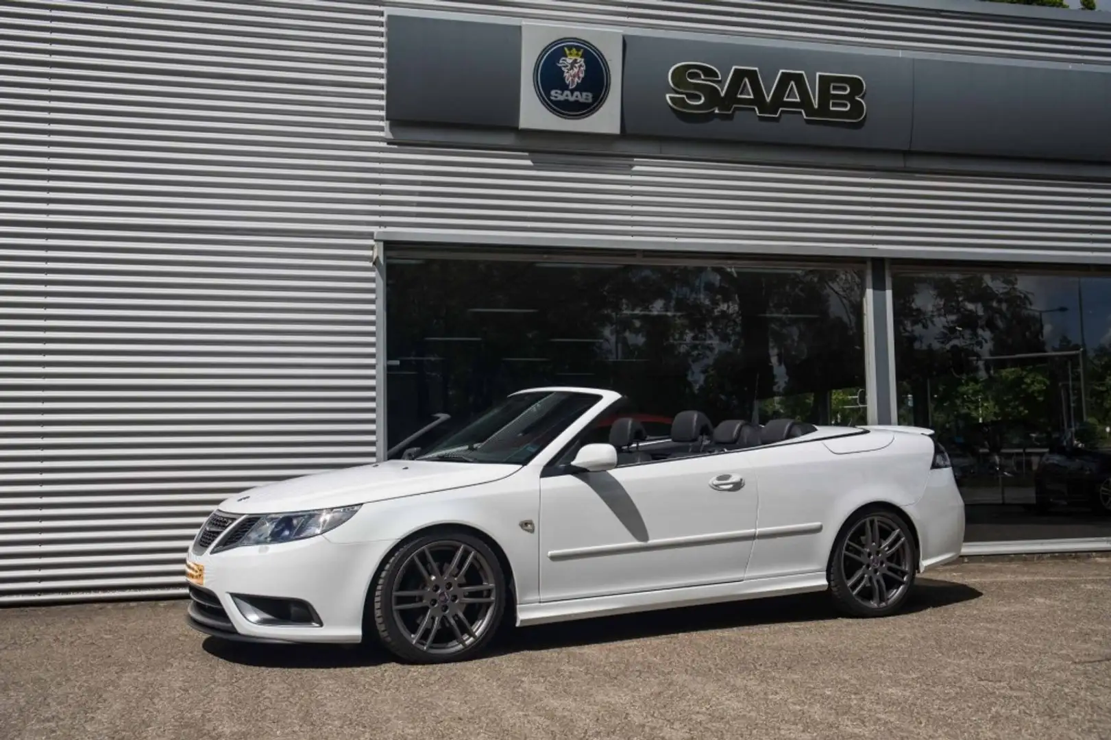Saab 9-3 Cabriolet 2.0 Turbo Aero TX Edition Hirsch Perform Bílá - 2