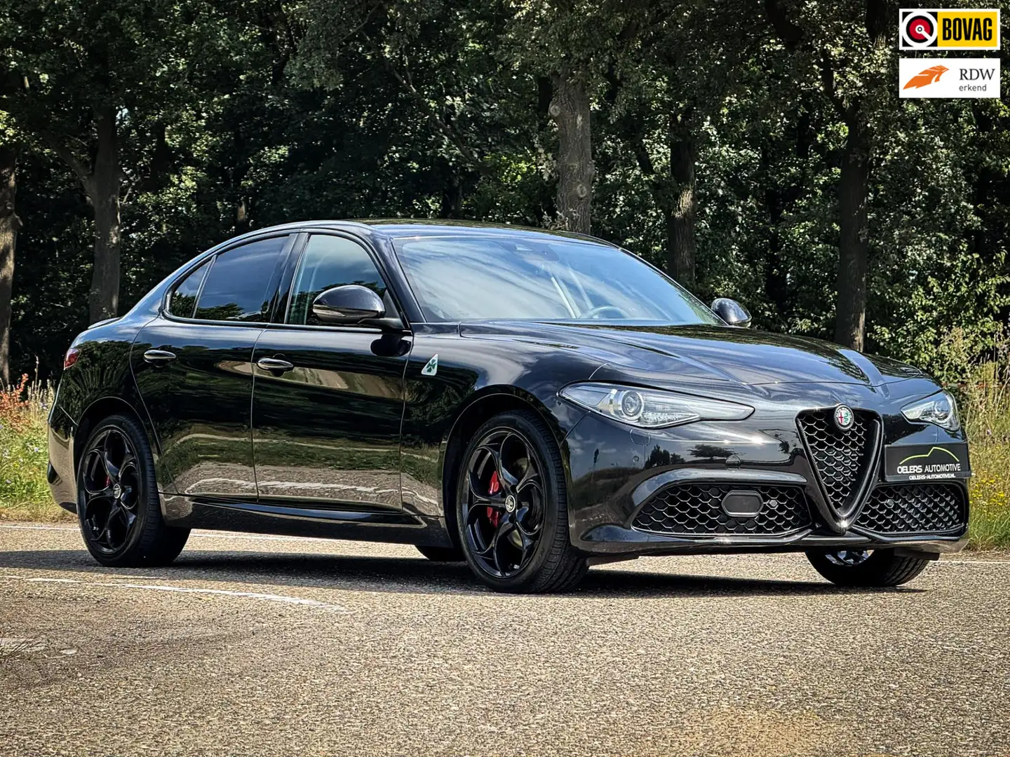 Alfa Romeo Giulia 2.0 T AWD Veloce | Clima | Cruise | Navi | Camera Zwart - 1