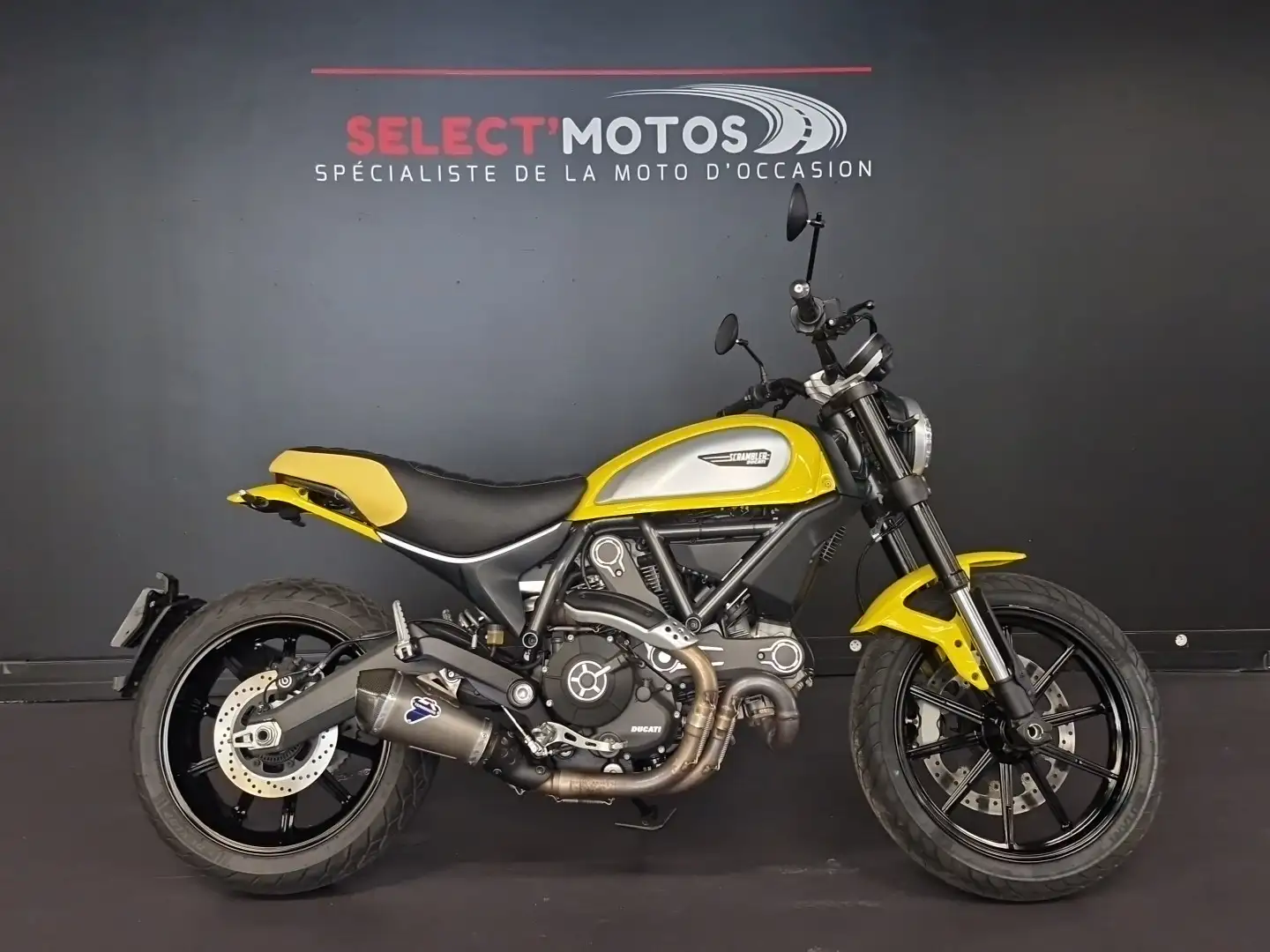 Ducati Scrambler Jaune - 1