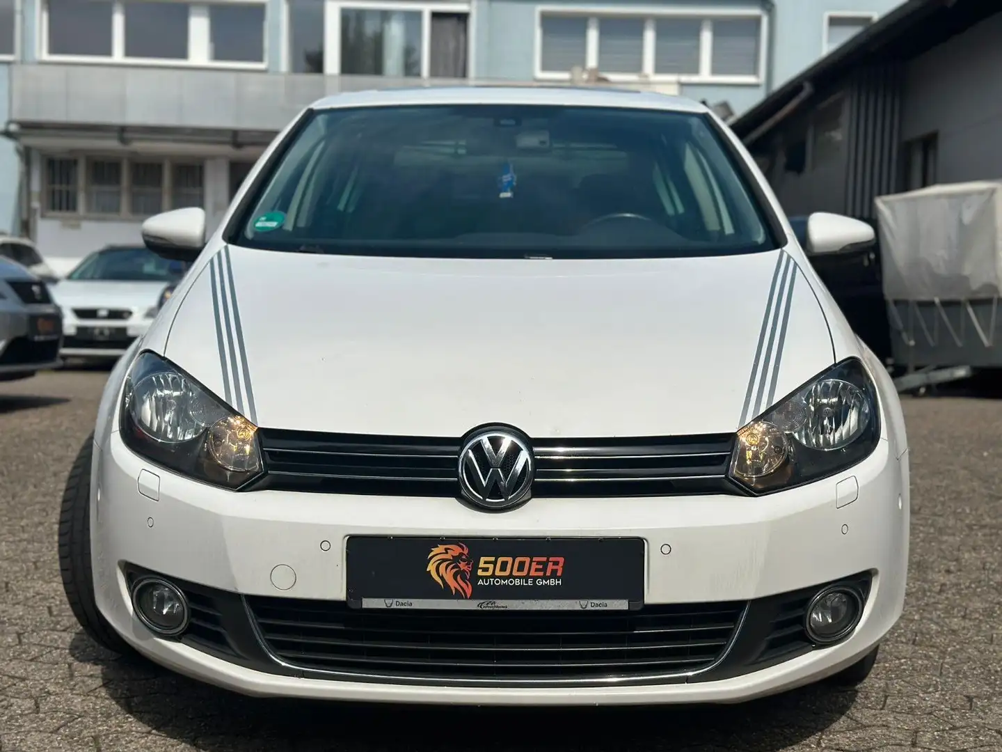 Volkswagen Golf VI Highline*AUTOMATIK*PANO*LEDER Weiß - 2