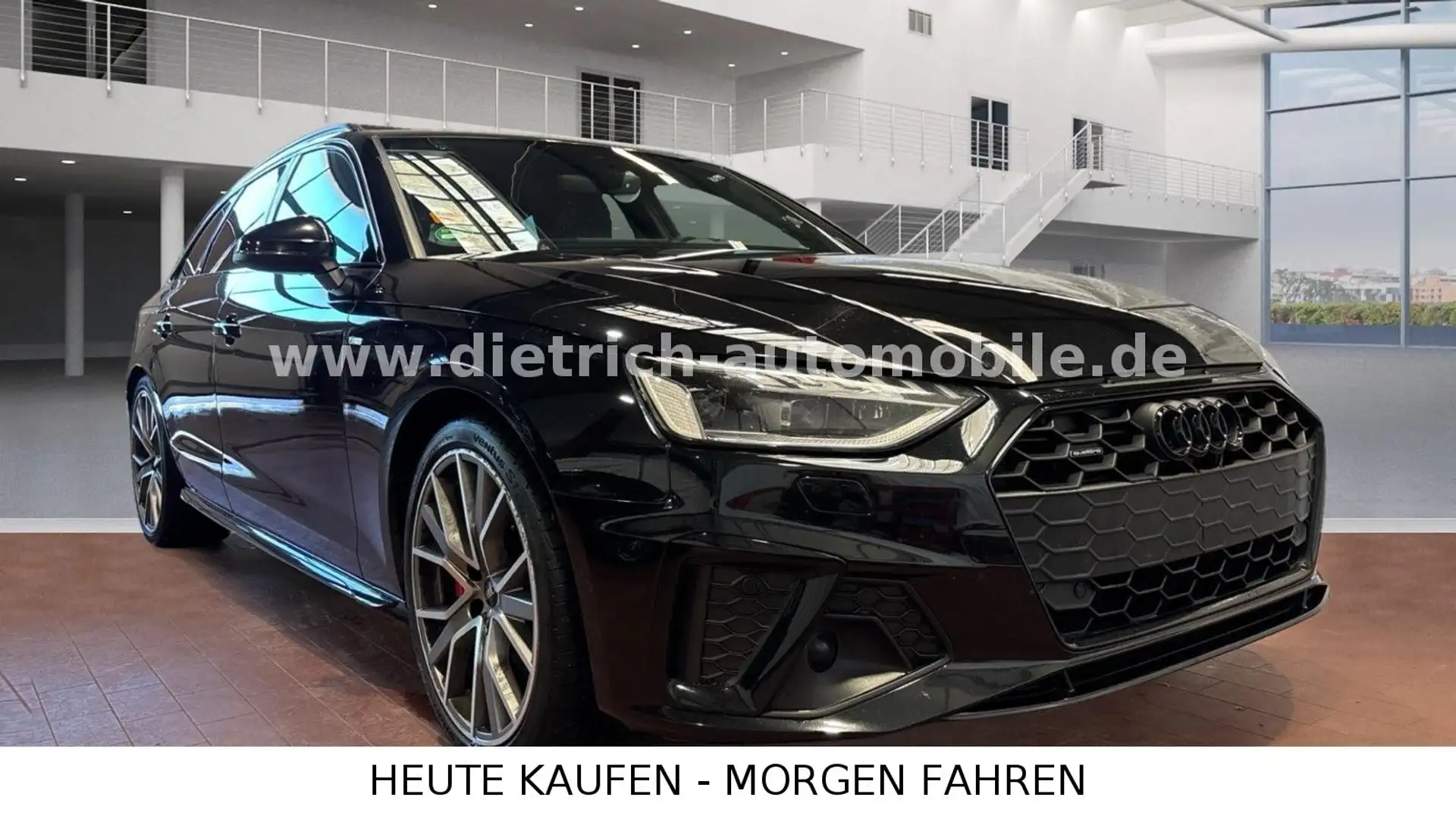 Audi A4 Avant 40 TDI qu. S-TRONIC S LINE LED KAMERA Zwart - 2