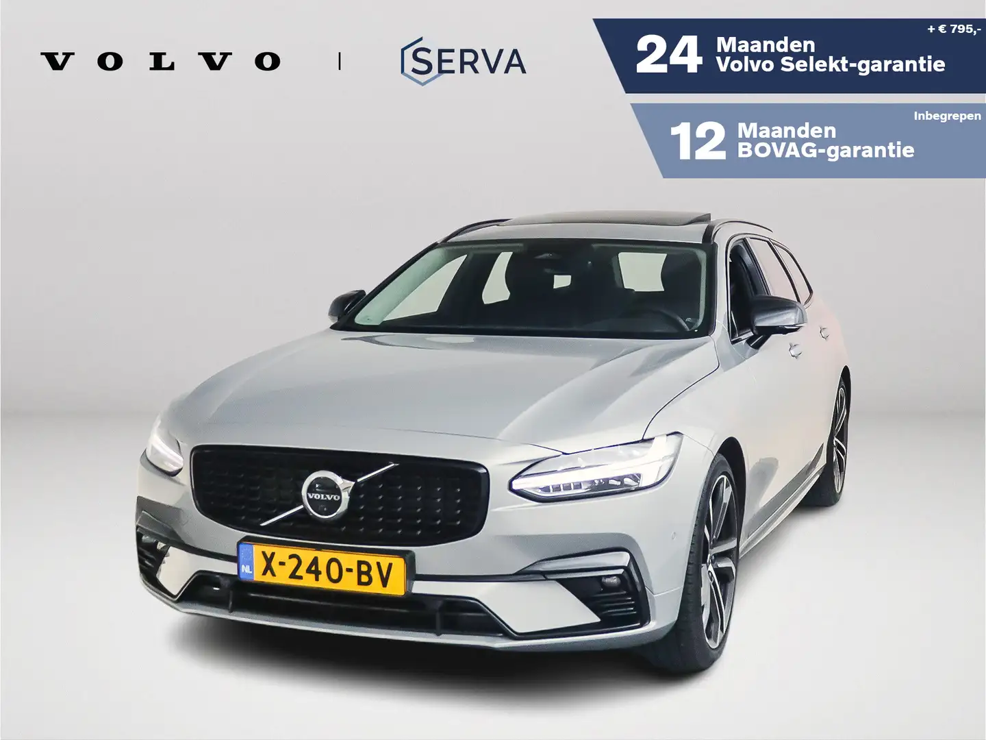 Volvo V90 B5 Aut. Ultimate Dark | Panoramadak | Harman Kardo Grijs - 1
