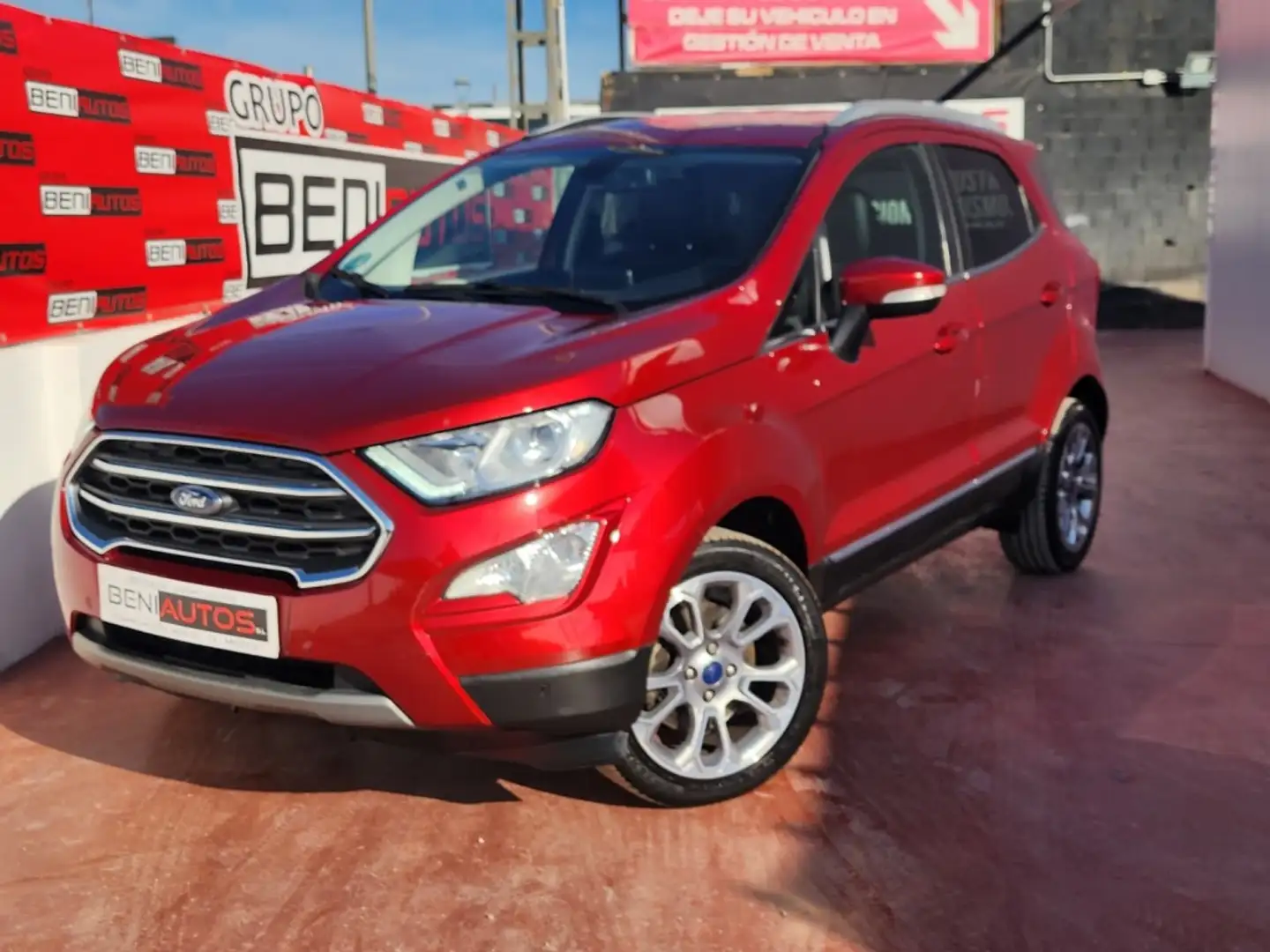 Ford EcoSport 1.0 EcoBoost Titanium 125 Rojo - 1
