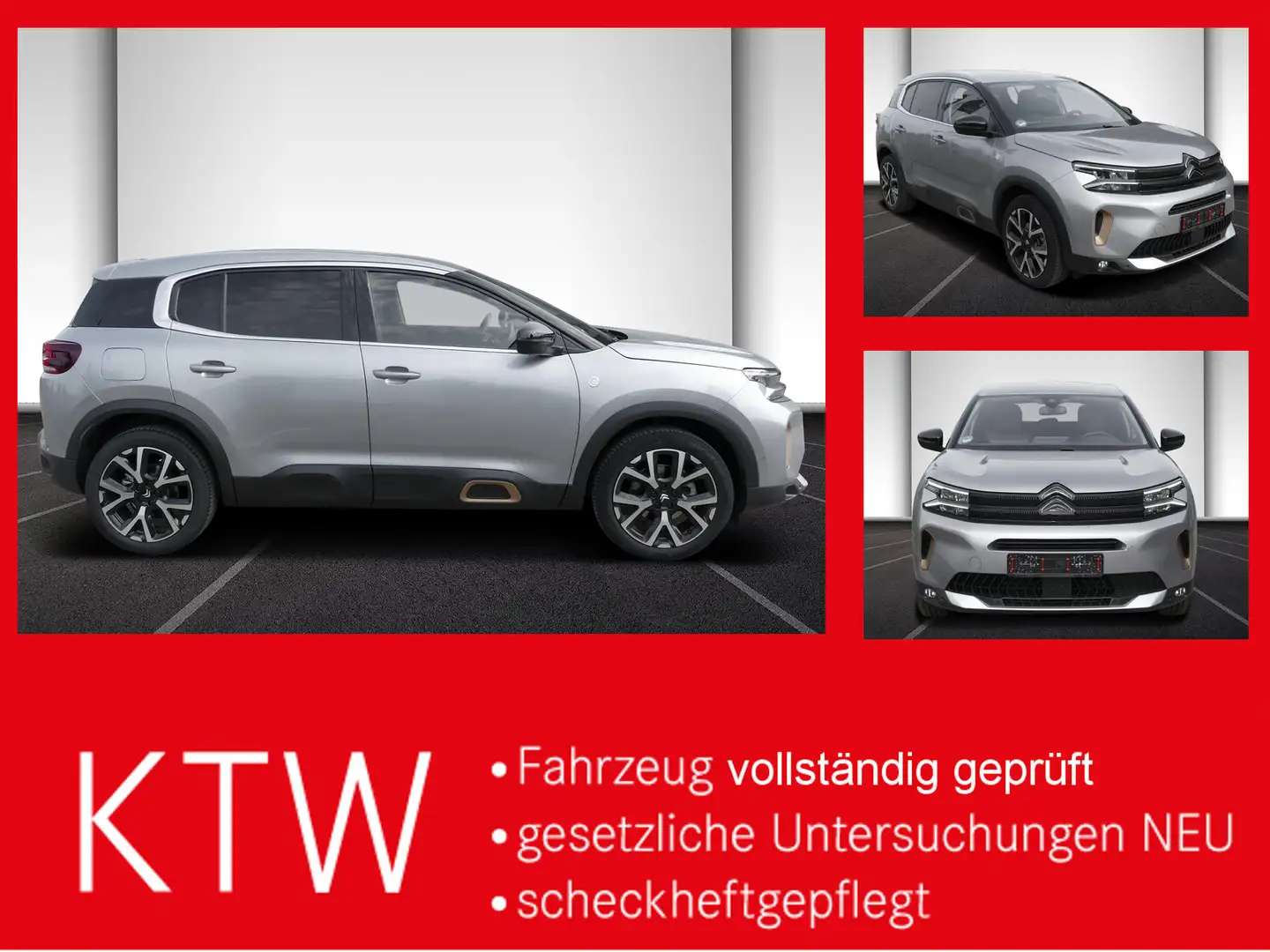 Citroen C5 Aircross C-Series,PureTech 130 EAT8,19 Zoll Silber - 1