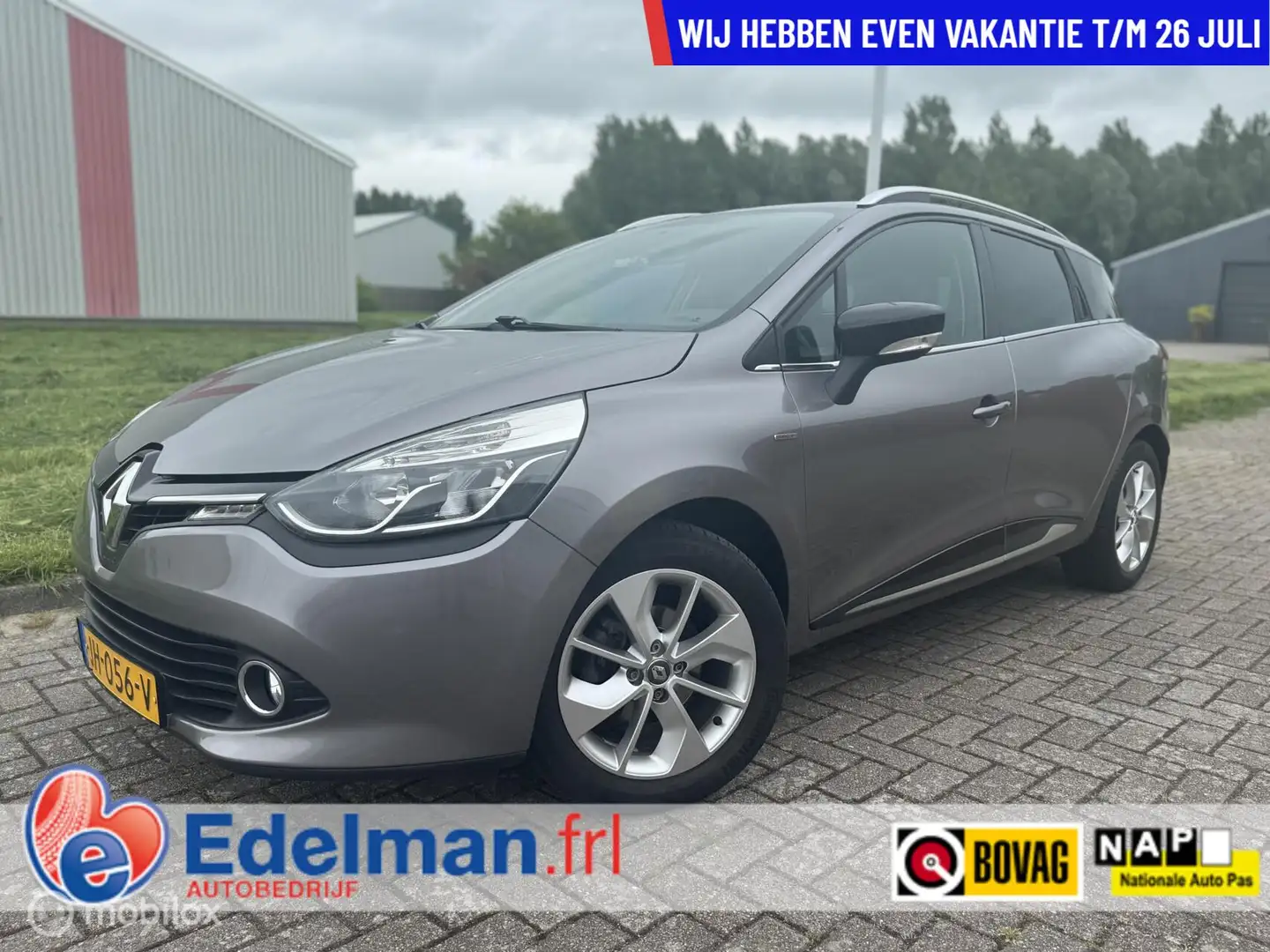 Renault Clio Estate 0.9 Limited | NL-NAP | ISOFIX | PARKSENS Grijs - 1