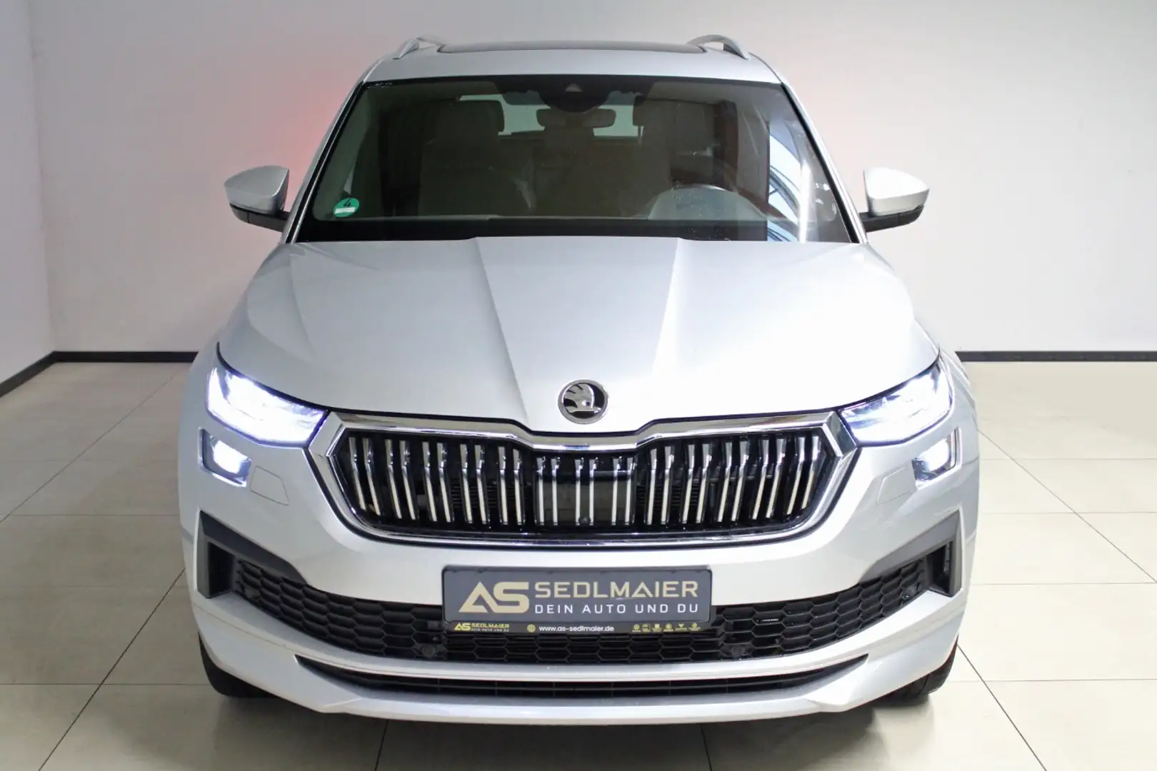Skoda Kodiaq 2.0 TDI L&K 4x4 PANO|Canton|360°|ACC|7Sitz Argent - 2