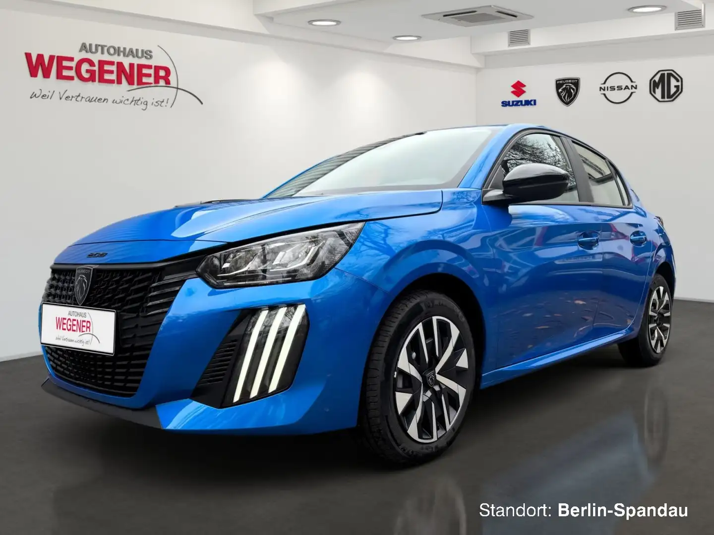 Peugeot 208 Active 1.2 PureTech 100 *SHZ* Blau - 1