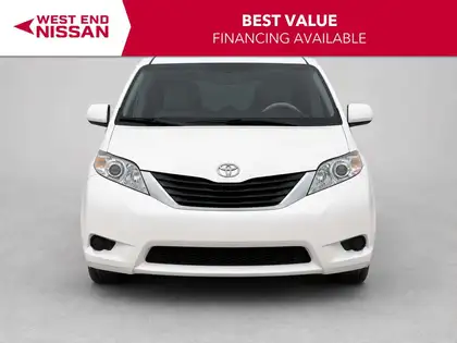 White 2014 Toyota Sienna Minivan All-Wheel Drive 6-Speed Automatic