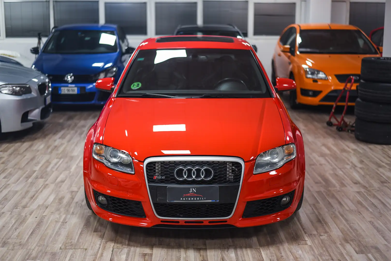 Audi RS4 4.2 V8 quattro MTM APR MANUALE Rojo - 2