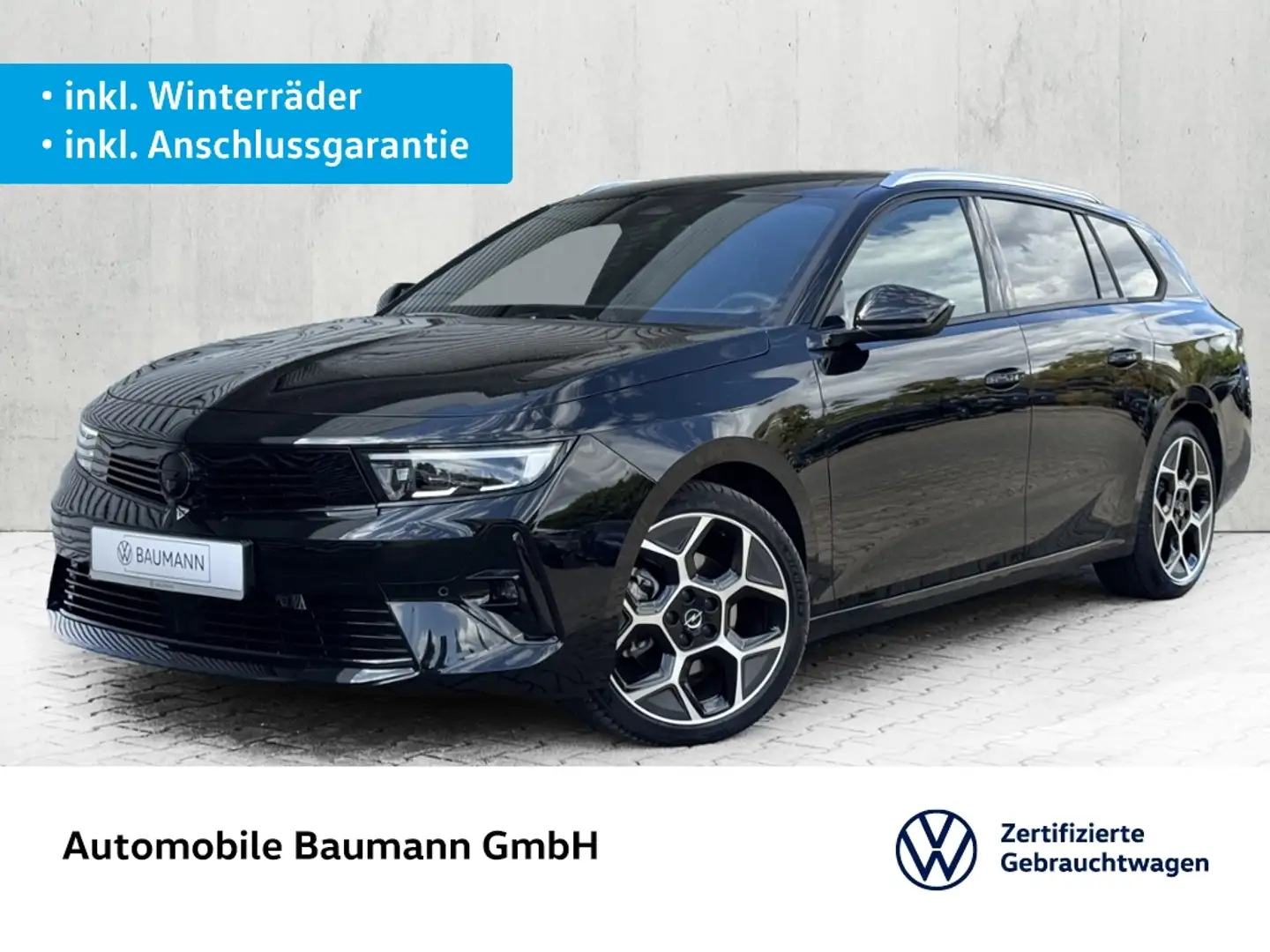 Opel Astra L Sports Tourer 1.2 Turbo *LED*PANO*AHK* Schwarz - 1