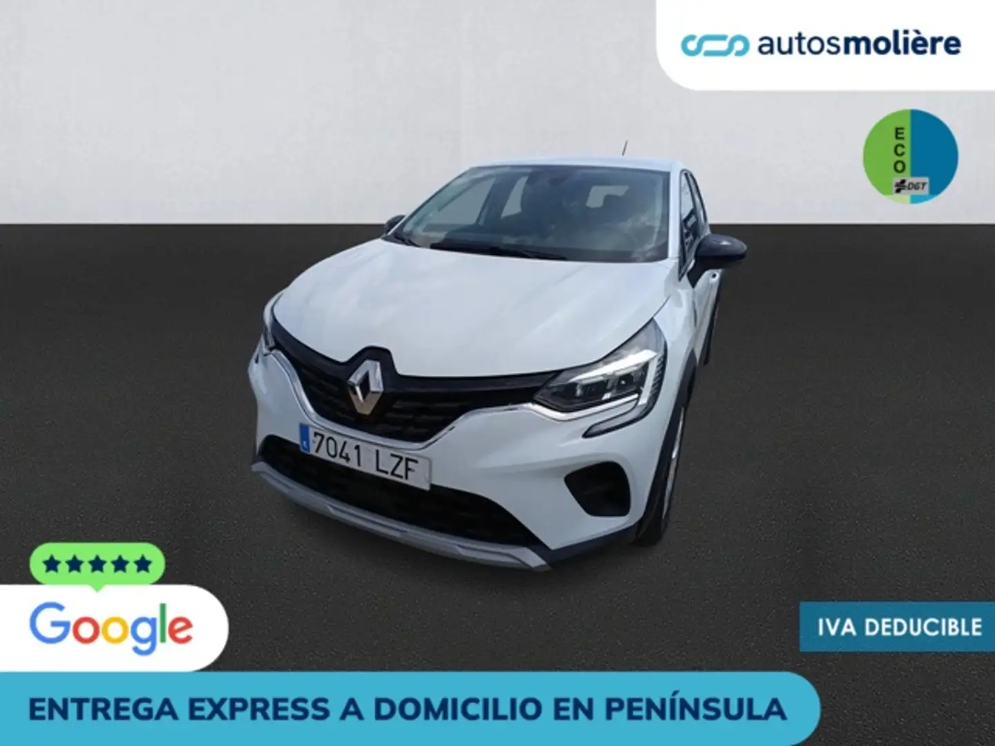 Renault Captur TCe Intens 74kW GLP Blanco - 1