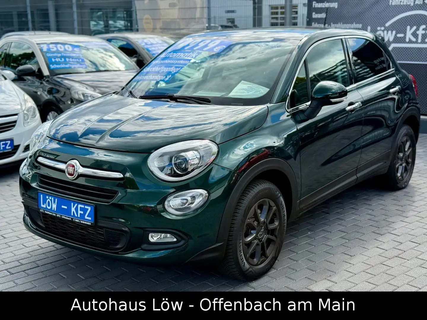 Fiat 500X Lounge TÜV NEU ALWETTERREIFEN 79.000 KM Grün - 2