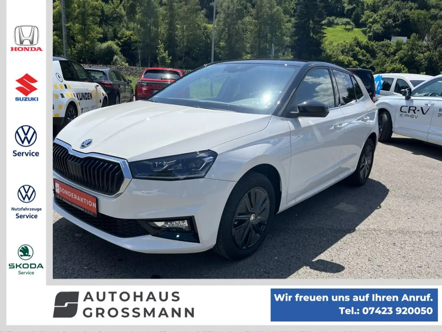 Skoda Fabia 1.0 TSI Style Blanc - 1