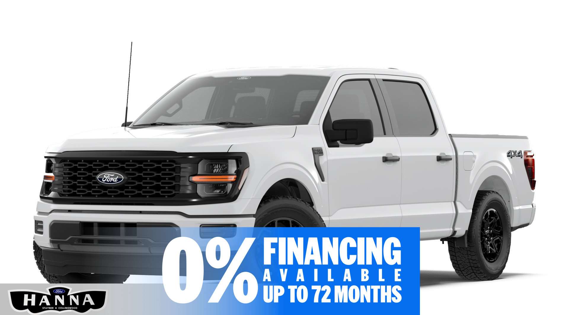 White 2026 Ford F-150 Pickup Truck Four-Wheel Drive Automatic
