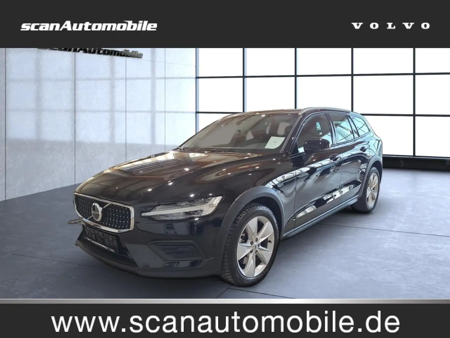 Volvo V60 Cross Country V60 CC Plus AWD Bluetooth Navi LED Vollleder Klima Schwarz - 1