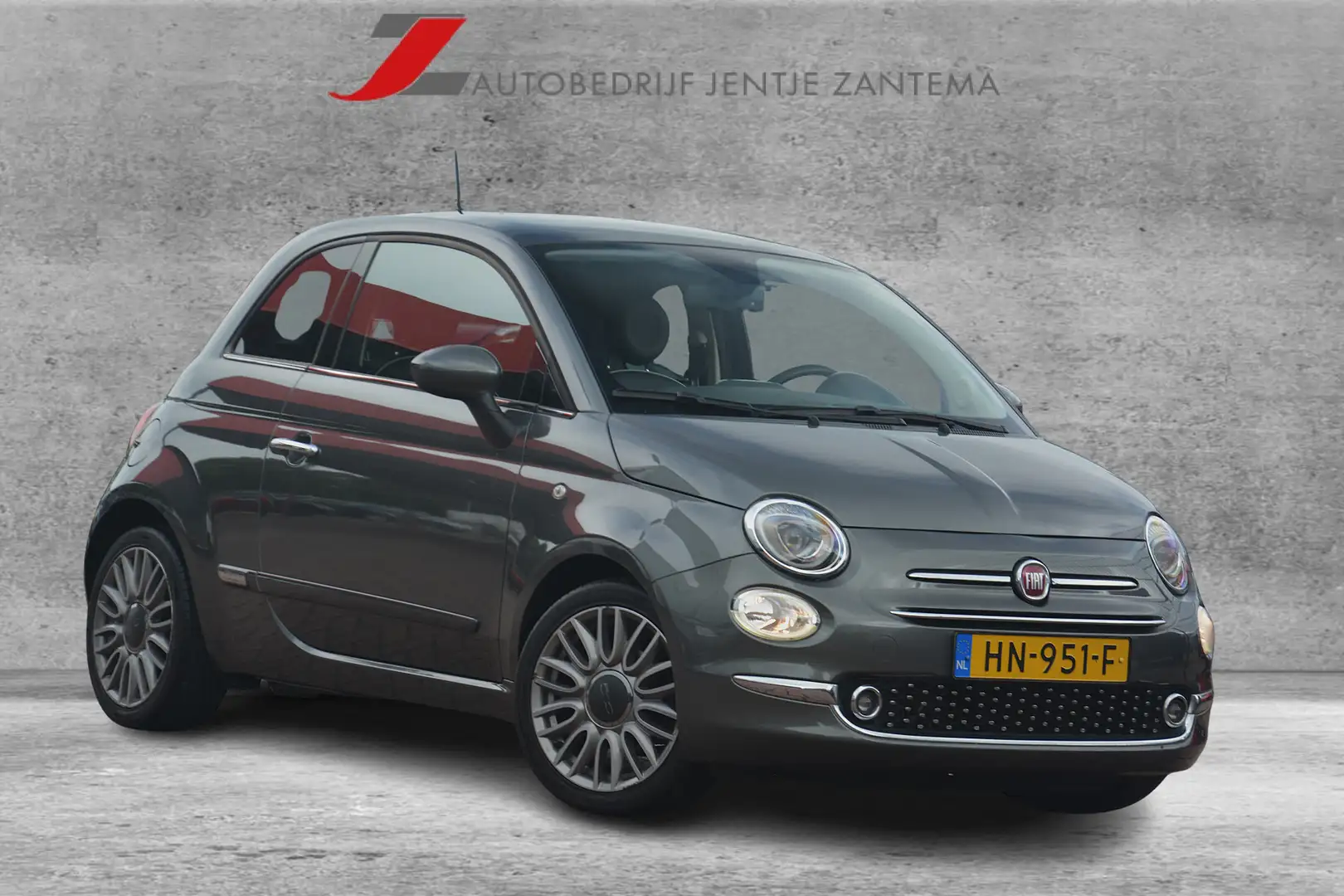 Fiat 500 0.9 TwinAir Turbo Lounge | Navigatie | Panoramadak Grijs - 1