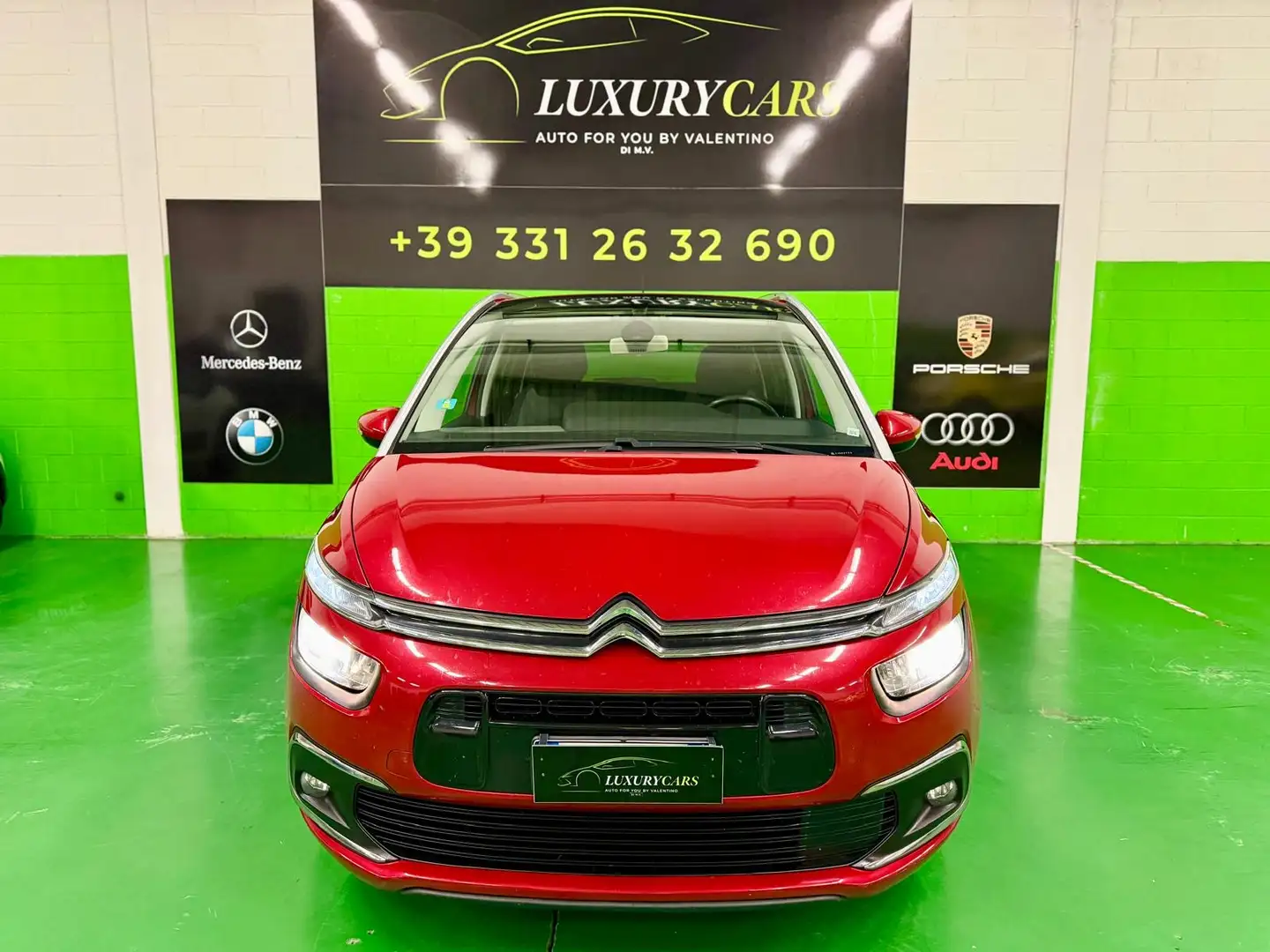 Citroen Grand C4 SpaceTourer C4 Grand Spacetourer 1.5 bluehdi Shine s Rouge - 1