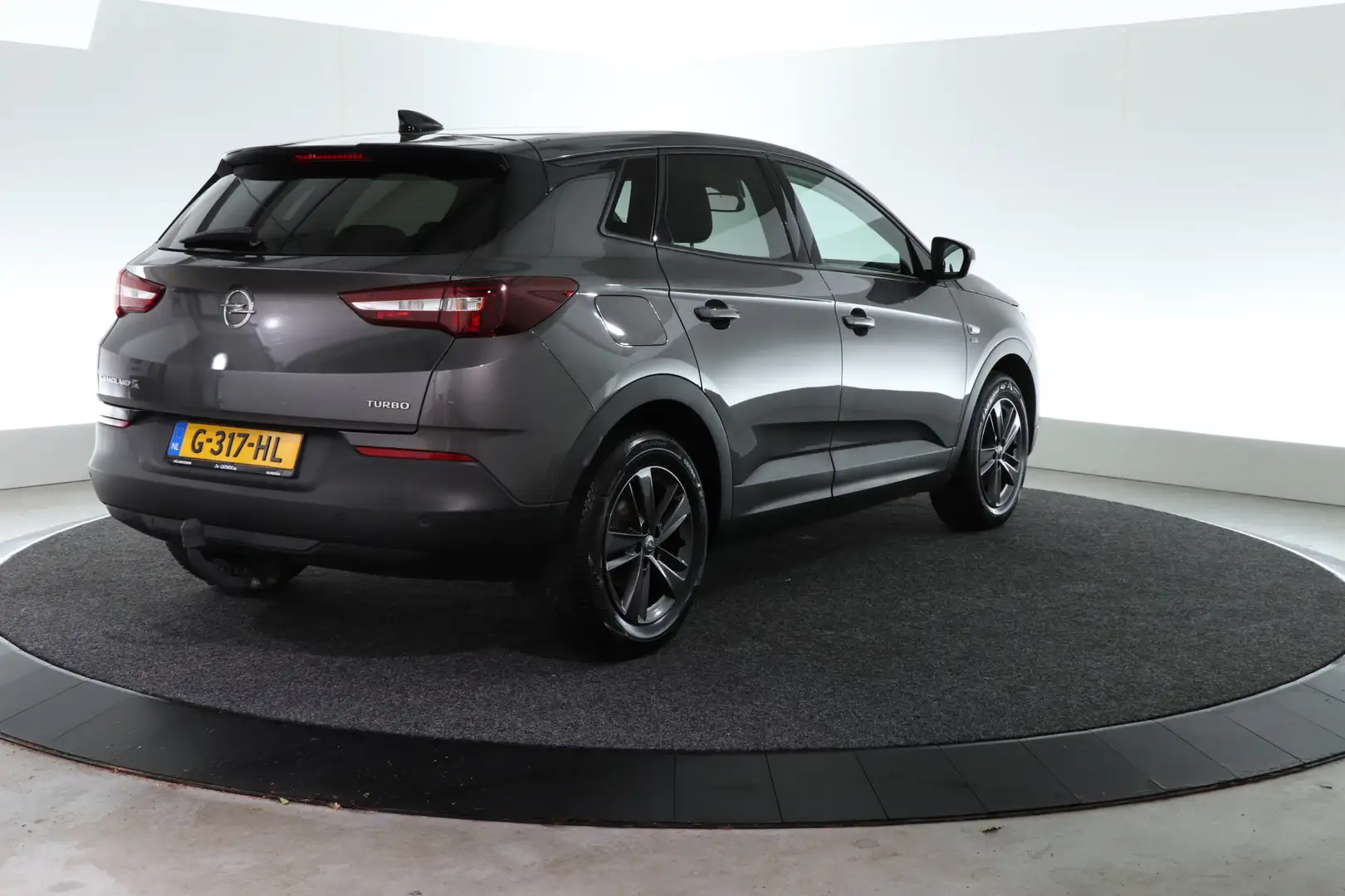 Opel Grandland X 1.2 Turbo 120 Jaar Edition | TREKHAAK | CARPLAY | Grijs - 2