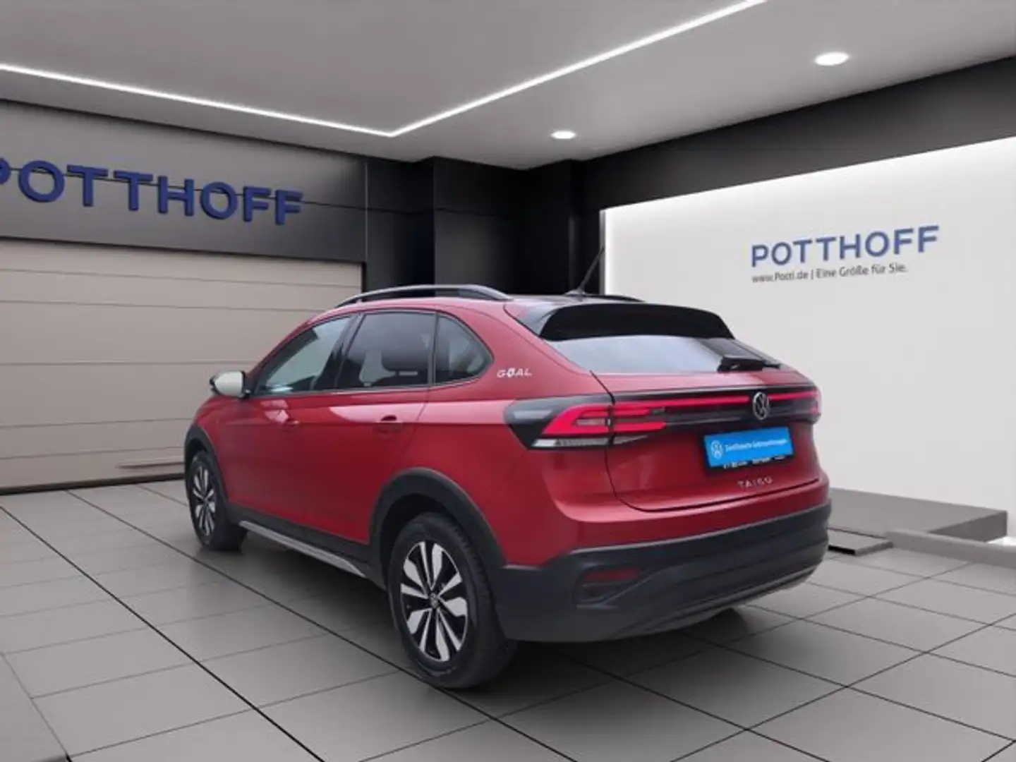 Volkswagen Taigo 1.0 TSI GOAL KLIMA PDC LED SHZG LM16 Rot - 2