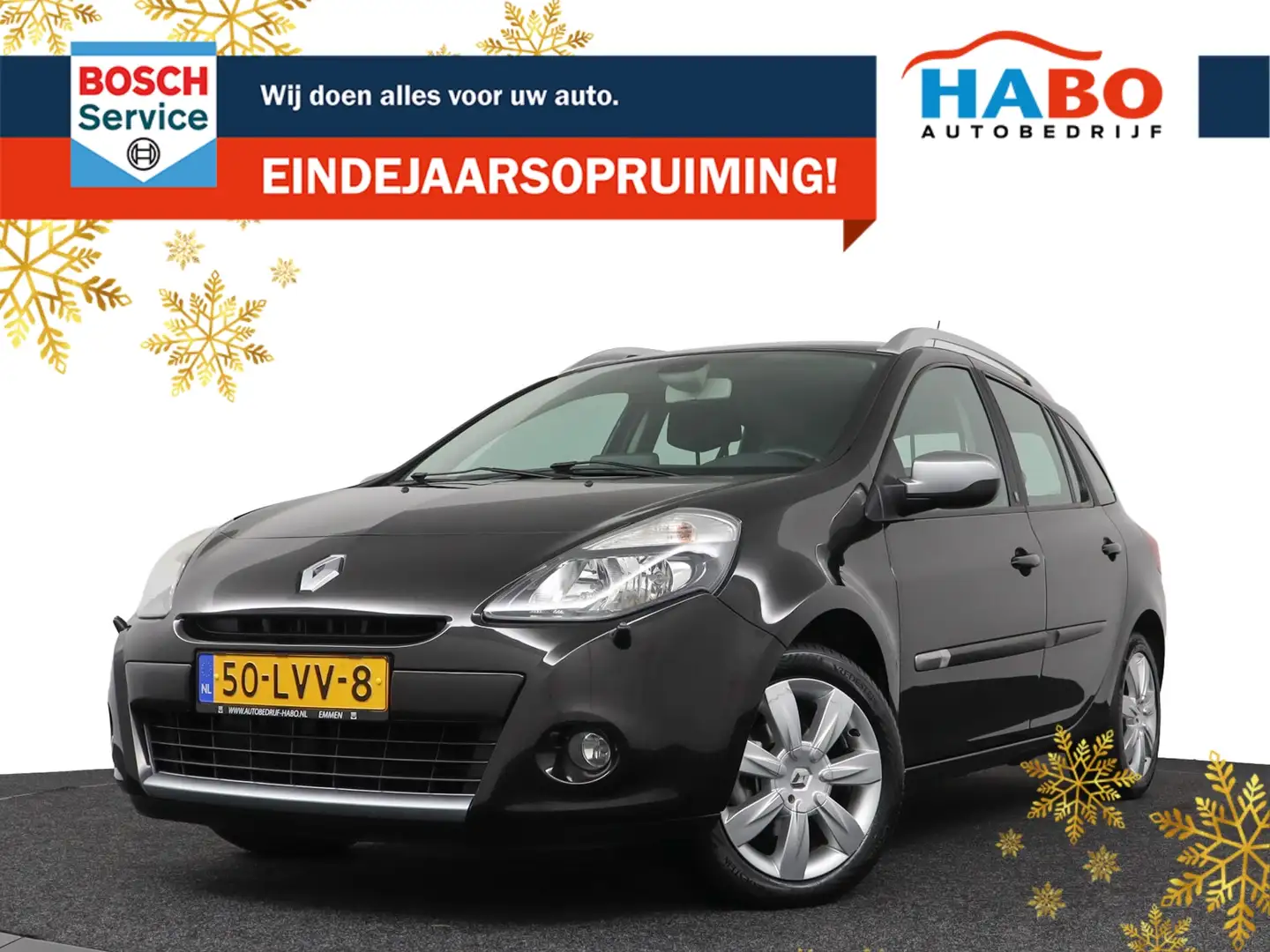 Renault Clio ESTATE 1.6 16V 20TH ANNIVERSARY AUTOMAAT ECC/CRUIS Schwarz - 1