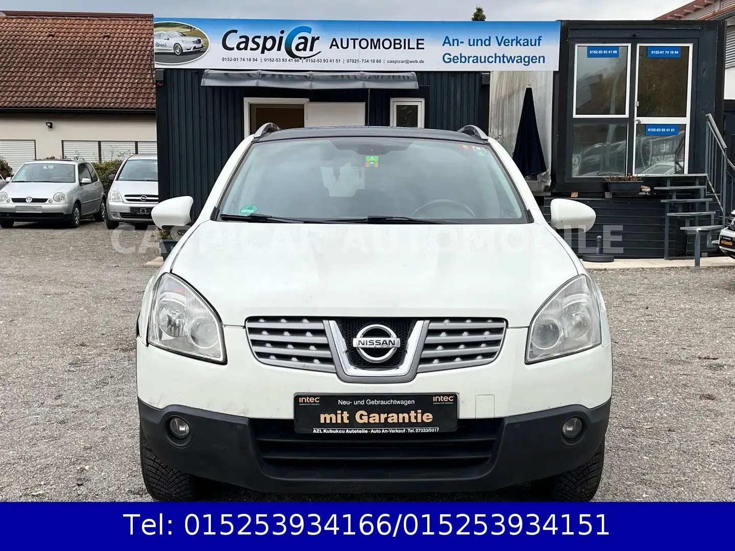Nissan Qashqai 1,5 dCi, KLIMAAUTOM.,PANORAMADACH,2.HAND Weiß - 2