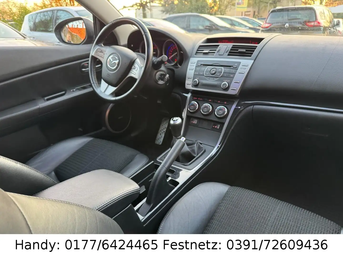 Mazda 6 2.2TD DPF Exclusive-Line Kombi Noir - 2