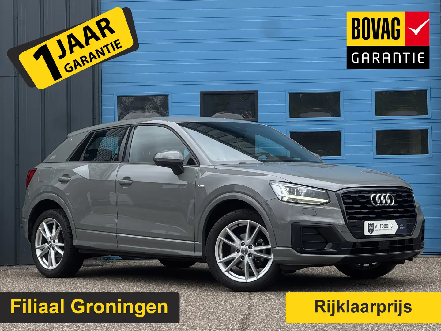 Audi Q2 35 TFSI S Edition Prijs Inclusief Onderhoud & 12 M Grijs - 1