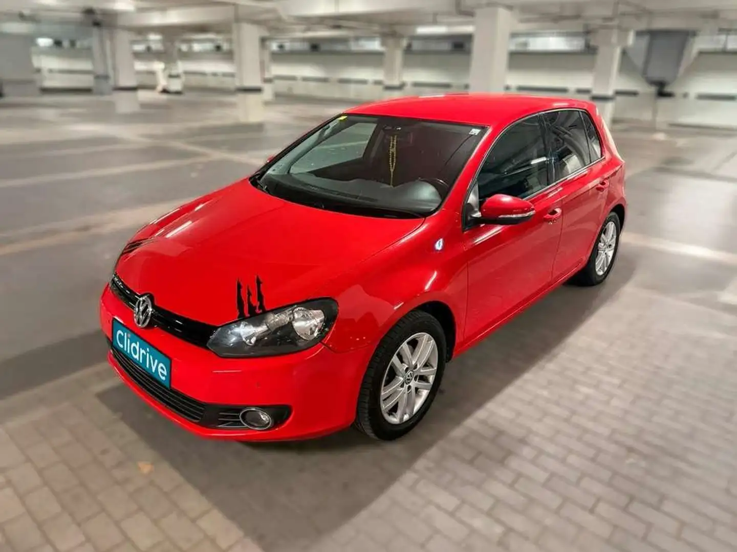 Volkswagen Golf Plus 1.6TDI Sport Rojo - 2