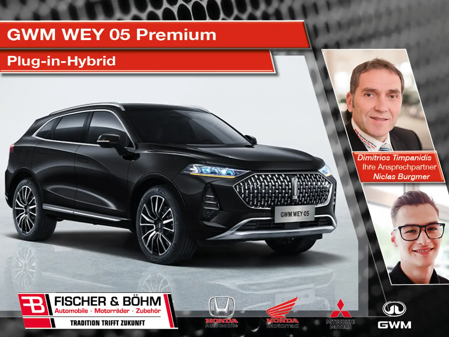 GWM WEY 05 Premium AWD Schwarz - 1