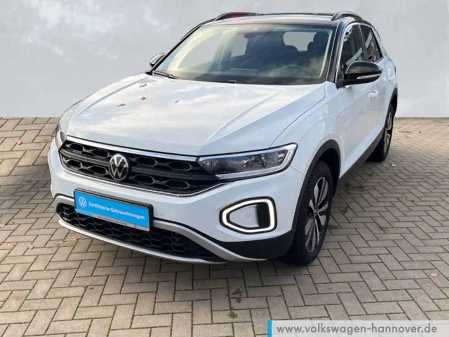 Volkswagen T-Roc 2.0 TDI DSG Goal Navi AHK Kamera ACC LED D Weiß - 2