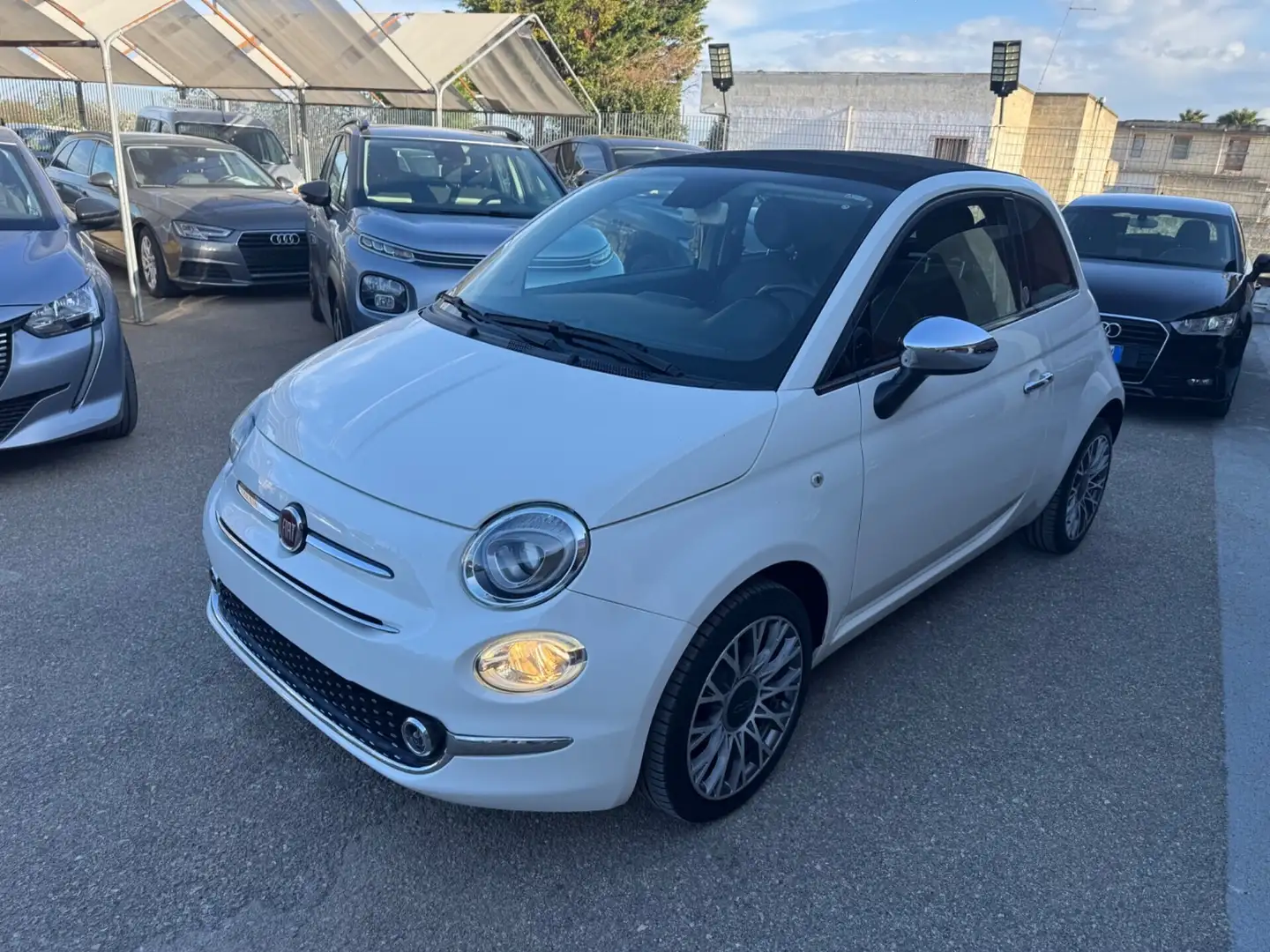 Fiat 500 Fiat 500 500C 1.2 Mirror Cockpit Navi Sensori Carp Blanc - 1