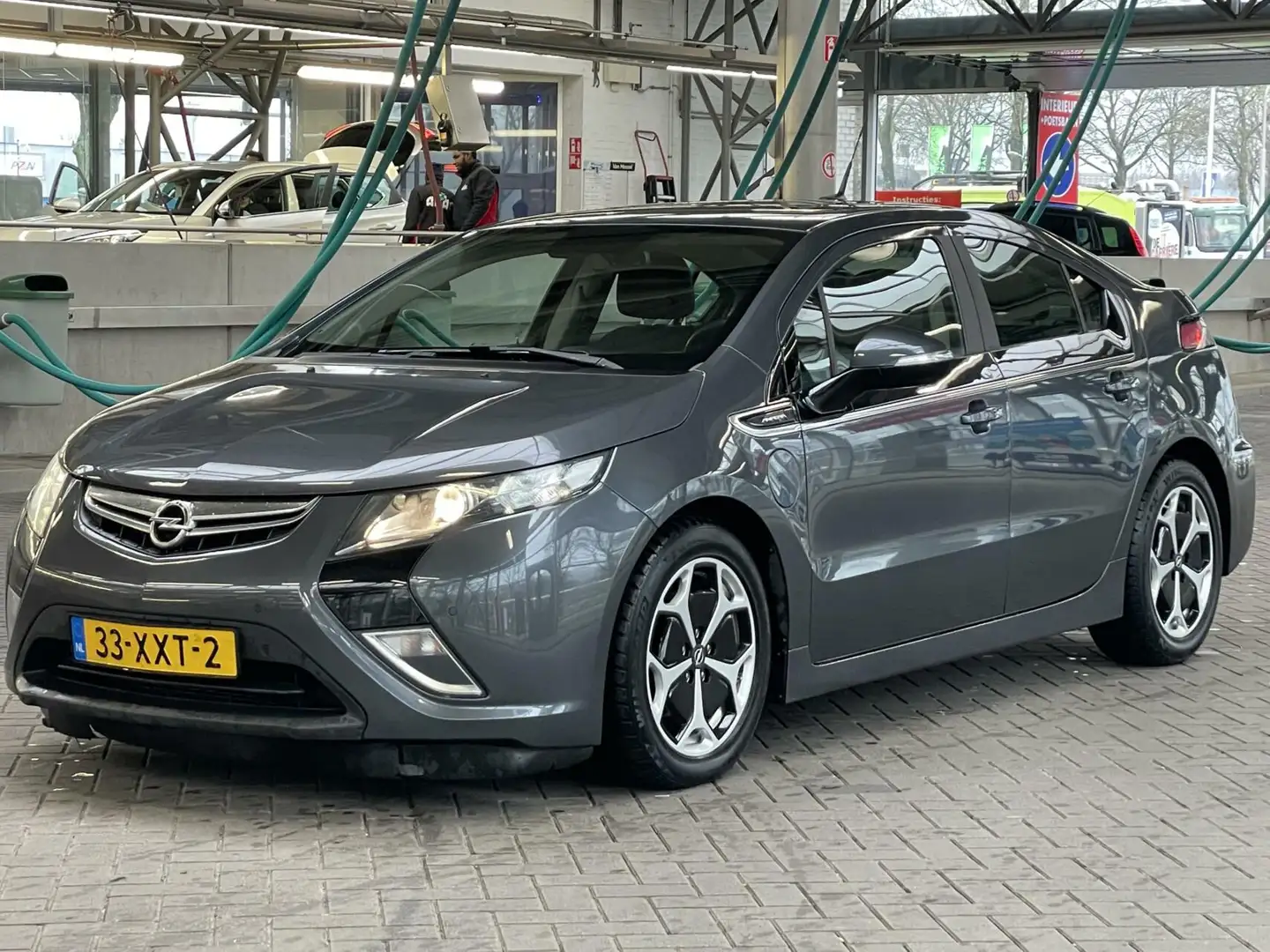Opel Ampera 1.4 Electrisch Automaat in Navi Leder Top staat Grey - 2