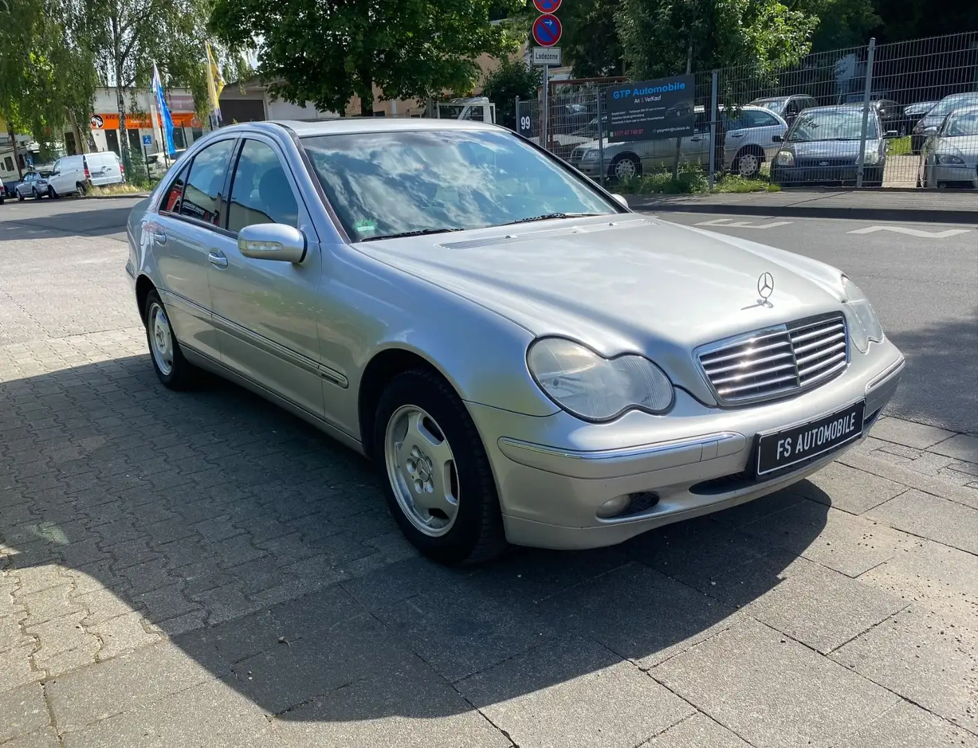 Mercedes-Benz C 200 KOMPRESSOR, TÜV BIS 03/2027 Argent - 1