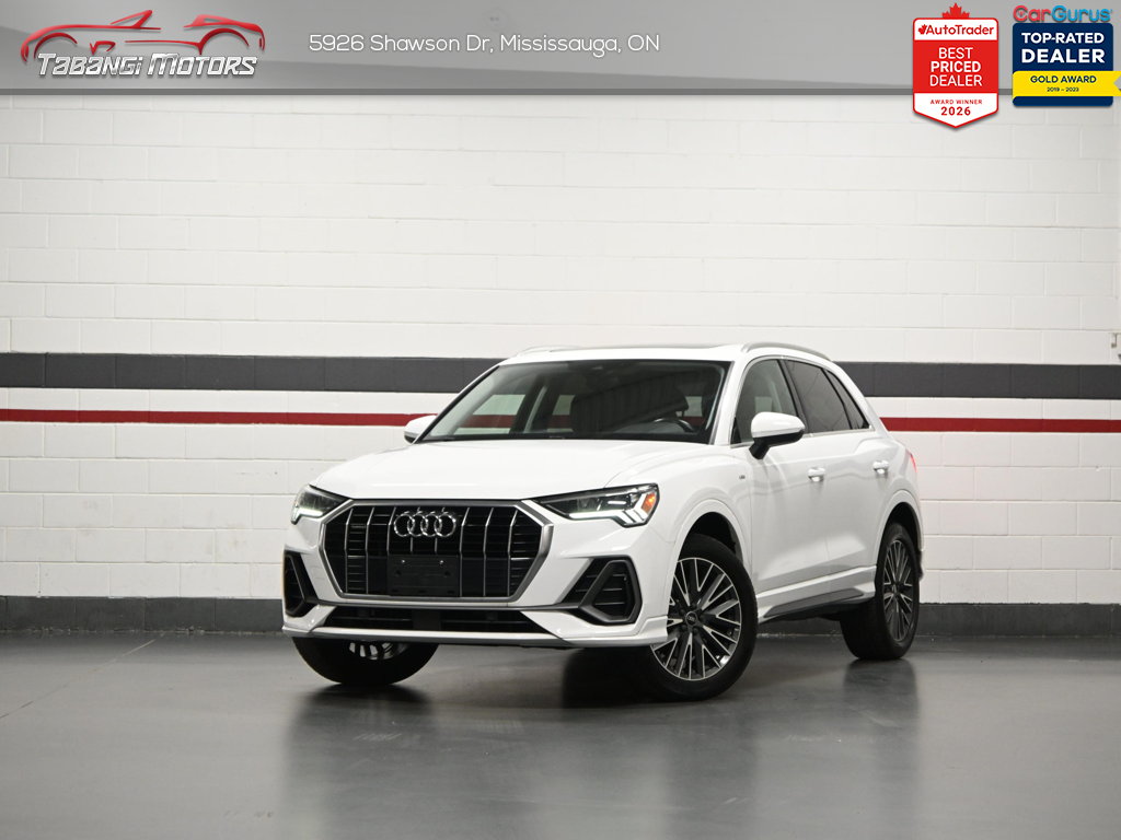 2022 Audi Q3 Progressiv S-Line No Accident Ambient Light Pano