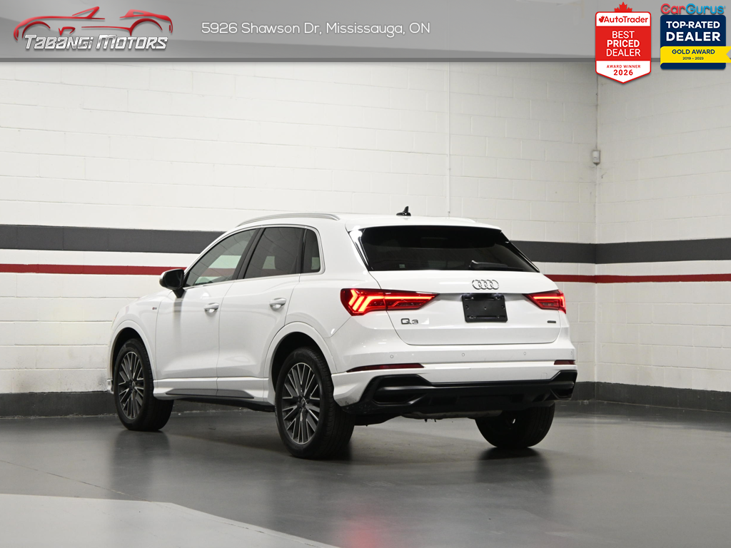 2022 Audi Q3 Progressiv S-Line No Accident Ambient Light Pano